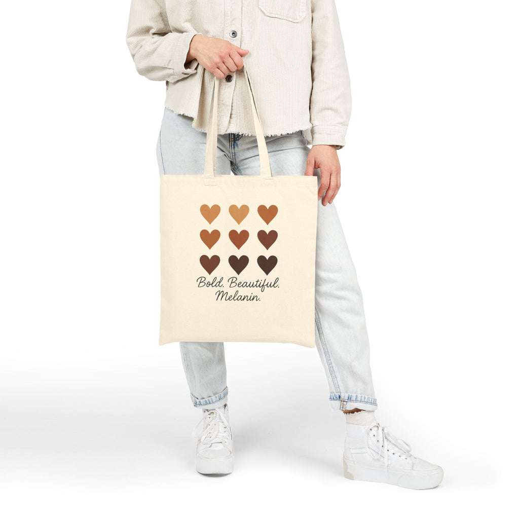 Bold. Beautiful. Melanin. Tote Bag