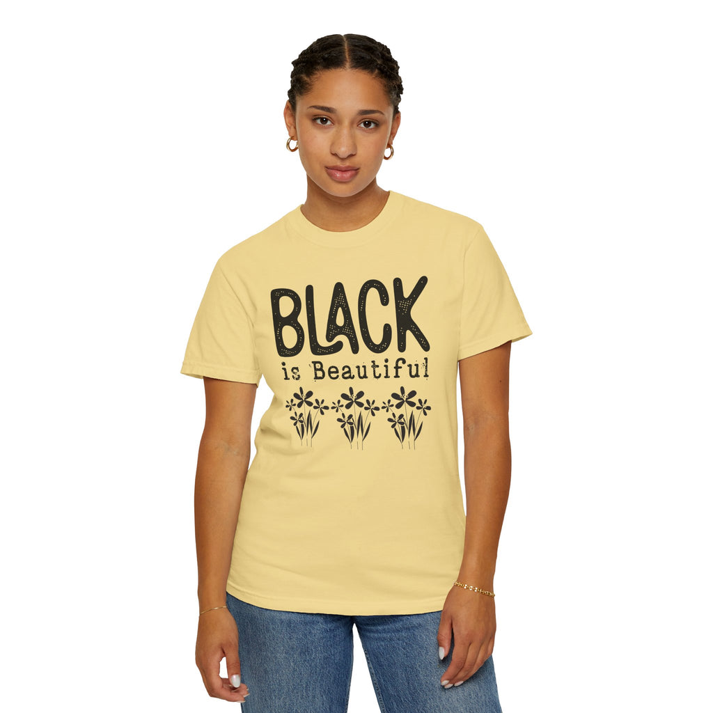 Black Is Beautiful Floral T-Shirt