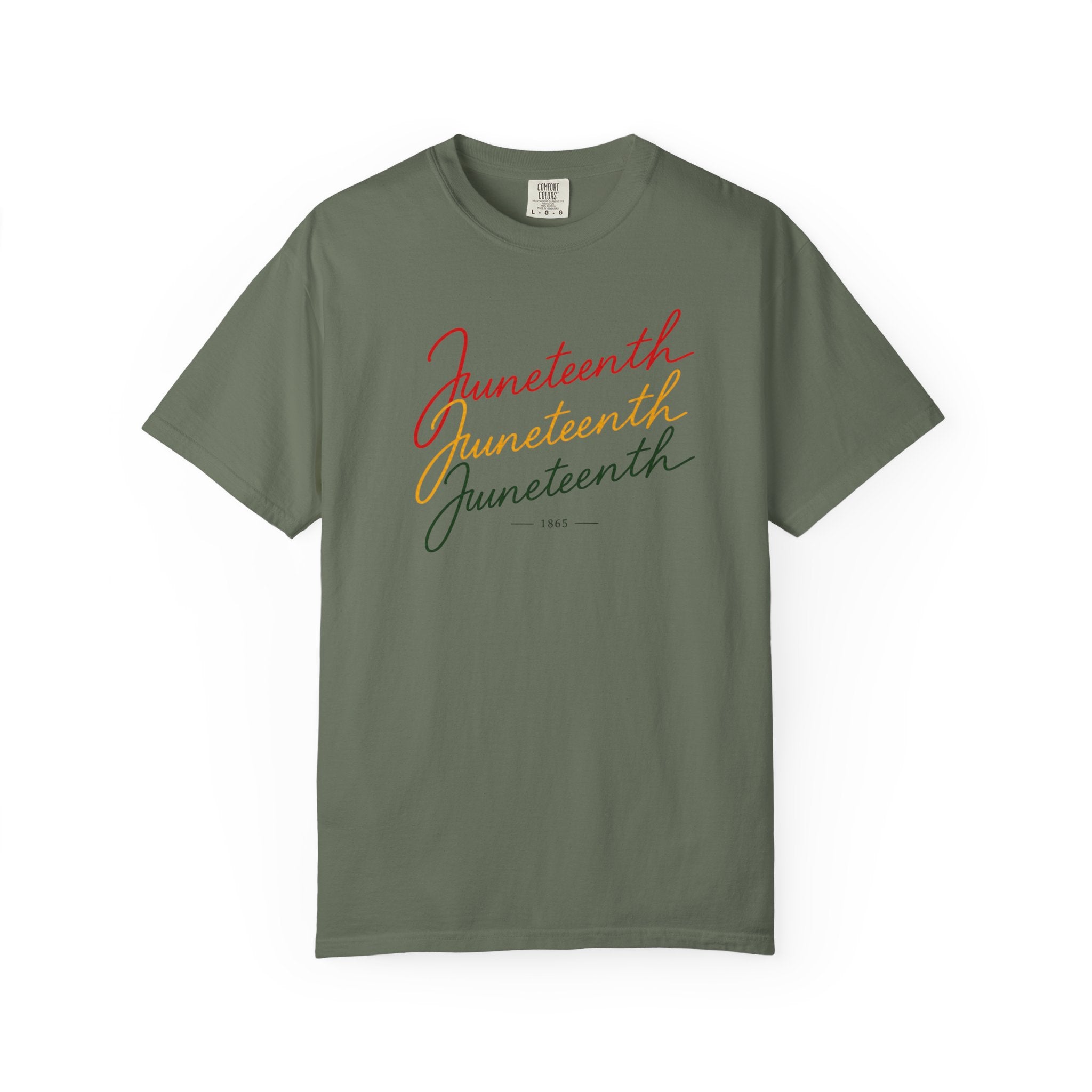 Juneteenth Script T-Shirt — Juneteenth Celebration Tee