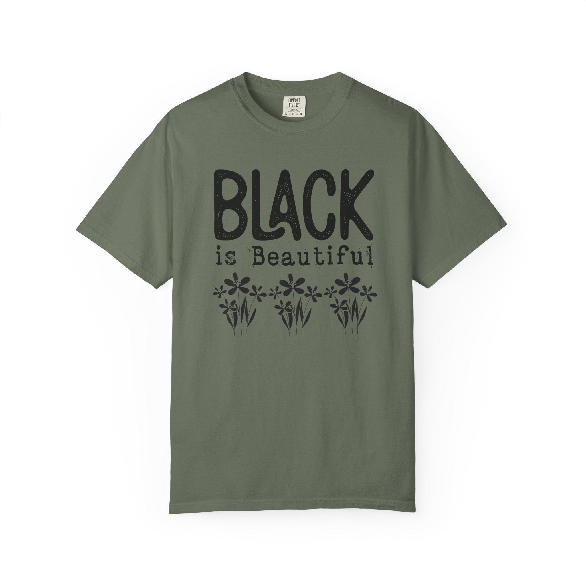 Black Is Beautiful Floral T-Shirt