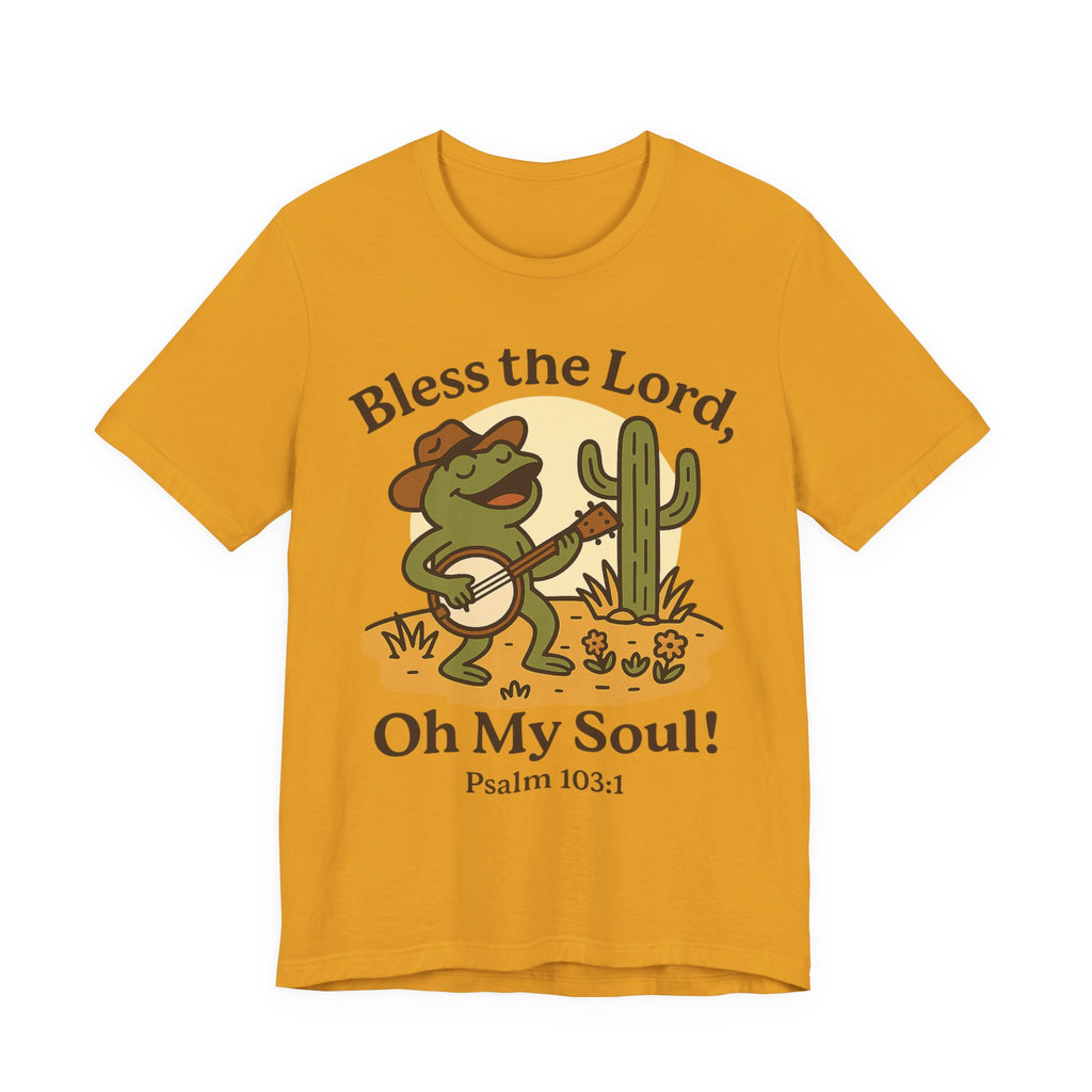 Frog: Bless the Lord Oh My Soul Tee