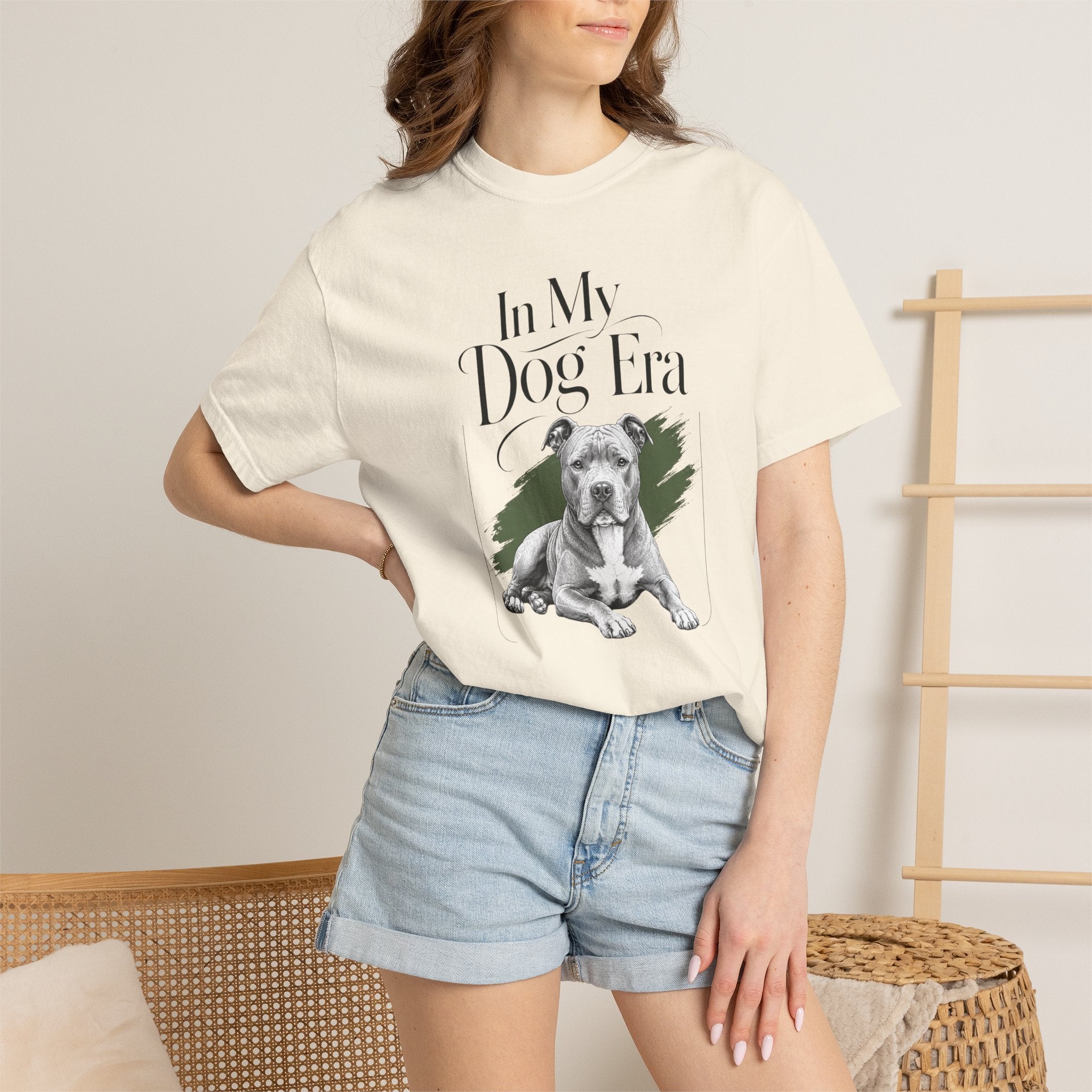 In My Dog Era™ Vintage Pitbull Tee