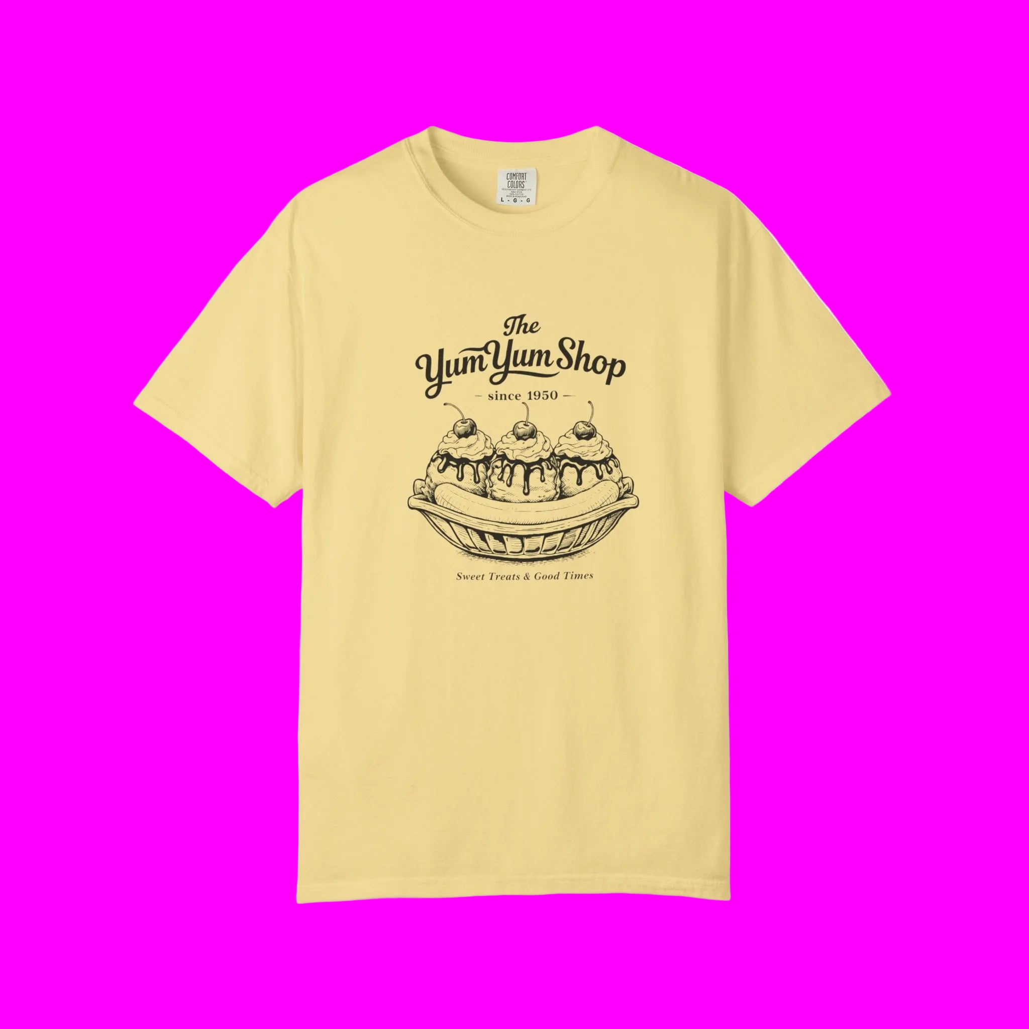The Yum Yum Ice Cream Shop™️" Banana Split" Tee