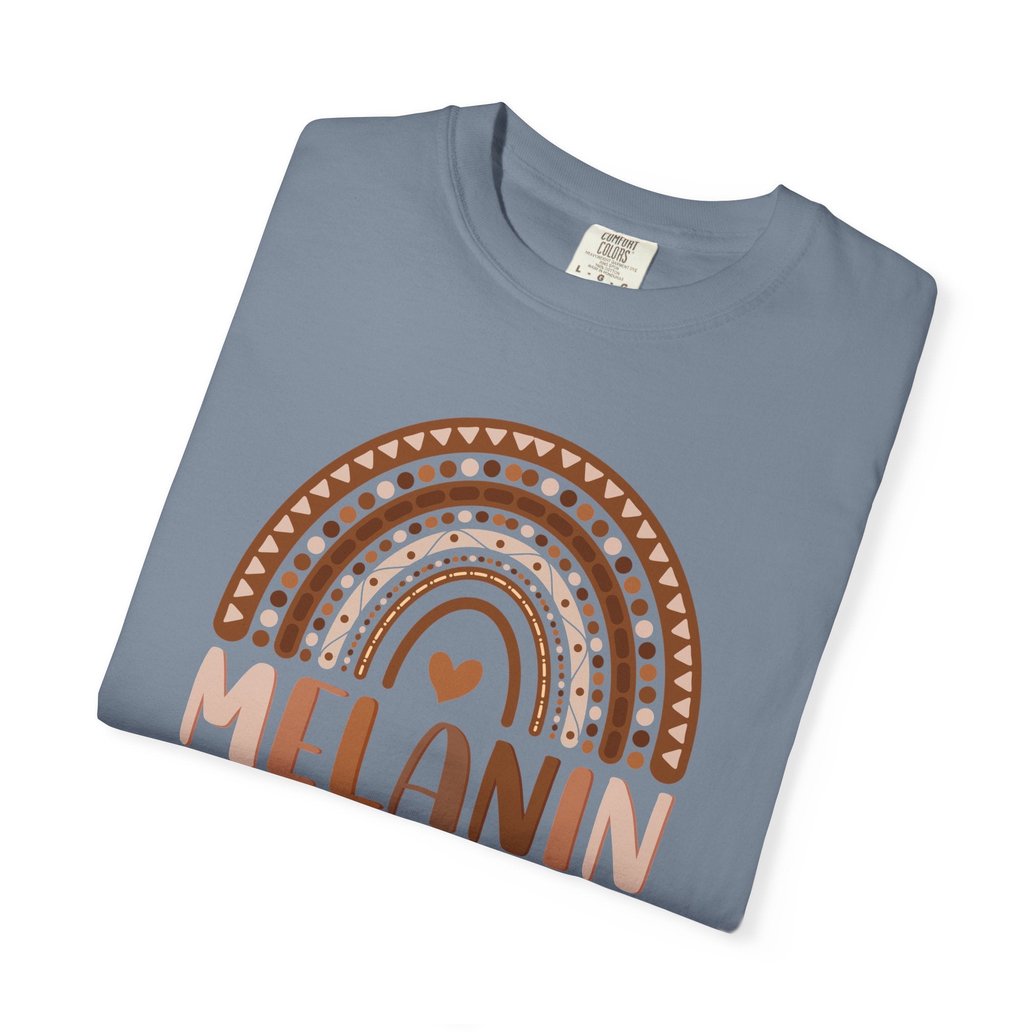 Melanin Glow Rainbow Tee