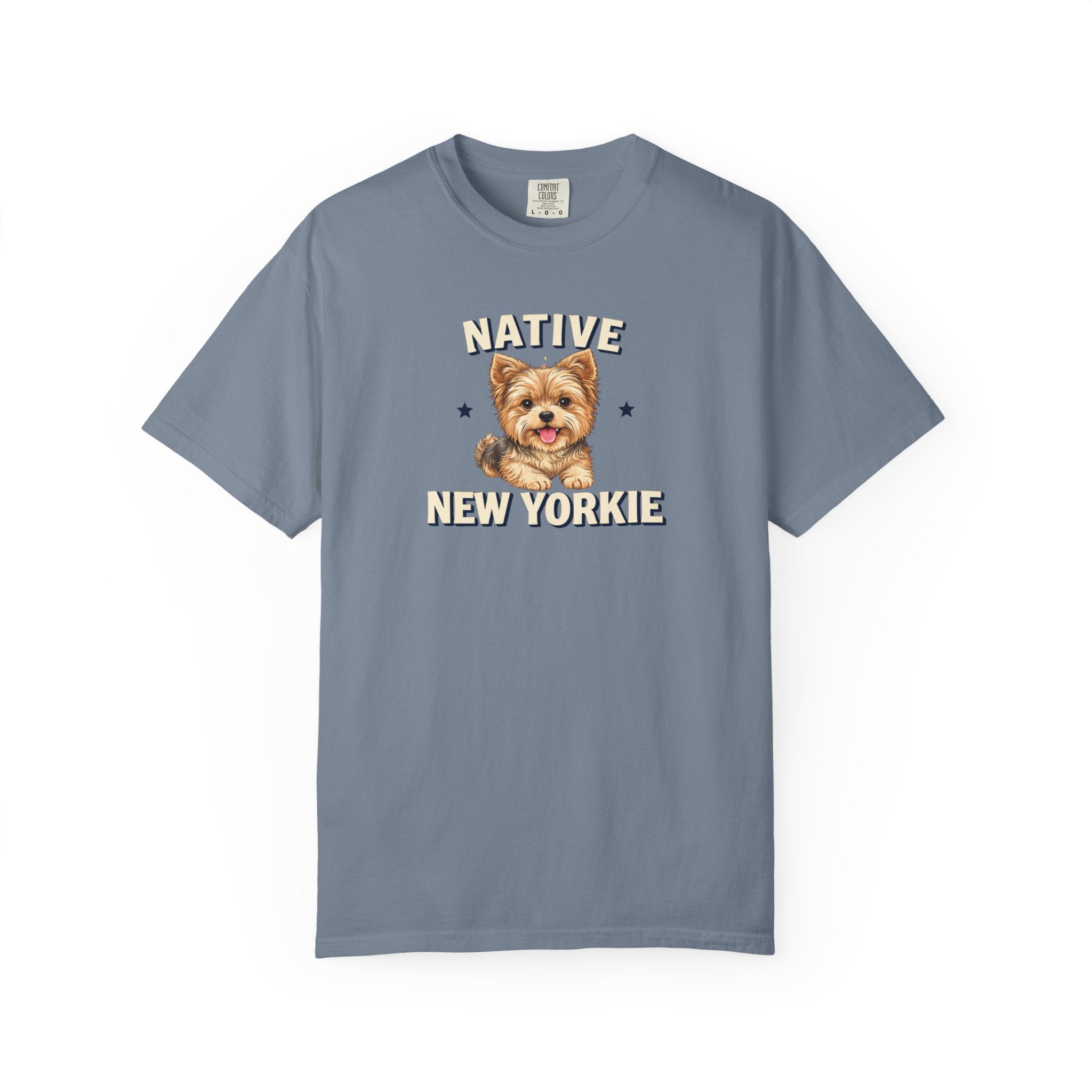 Native New Yorkie T-Shirt — Yorkie Mom/Dad NYC Dog Lover Tee