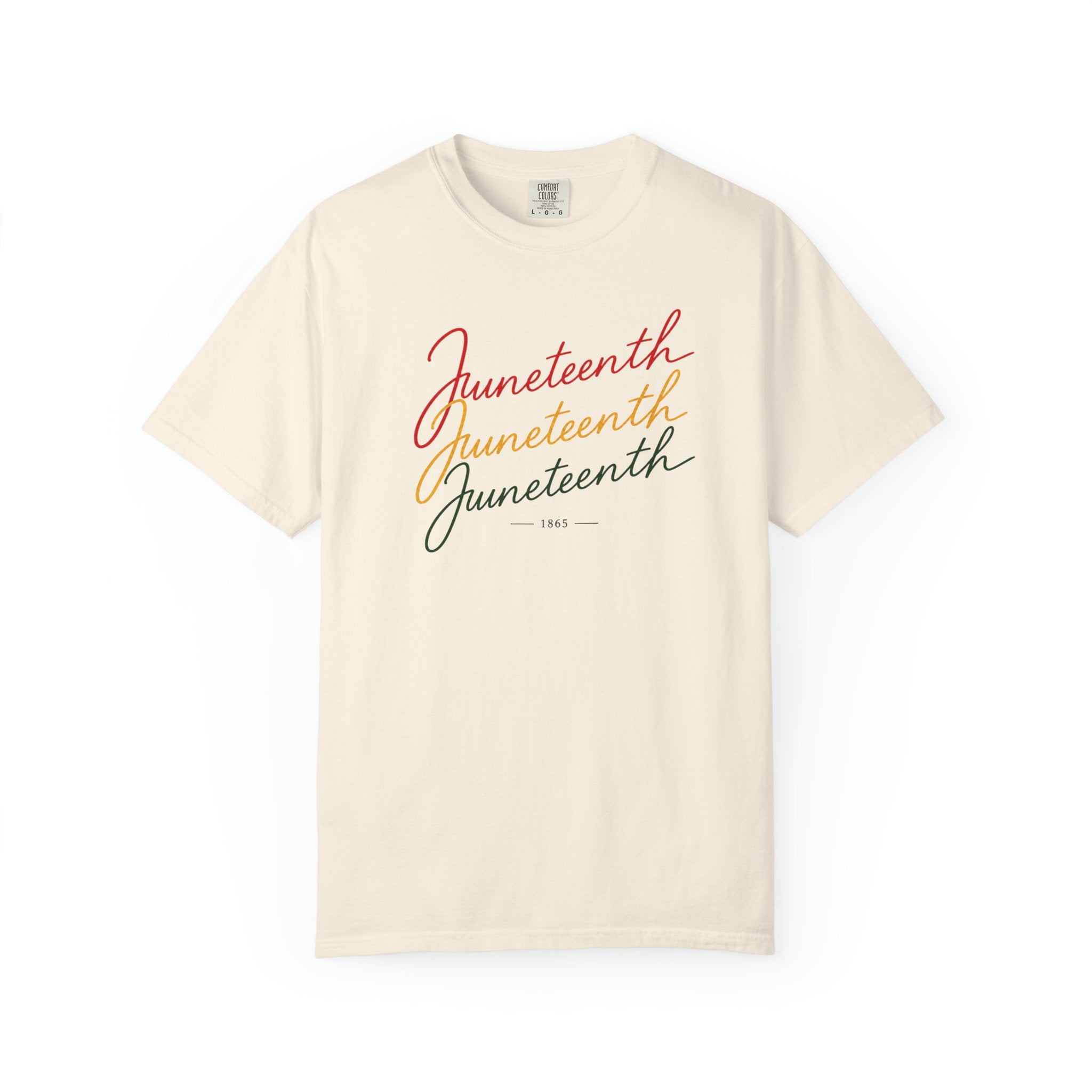 Juneteenth Script T-Shirt — Juneteenth Celebration Tee
