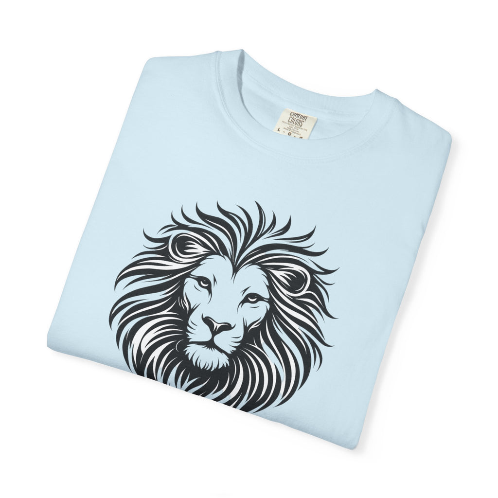 Lion Head Graphic T-Shirt — Bold Tribal Mane Tee for Men & Women