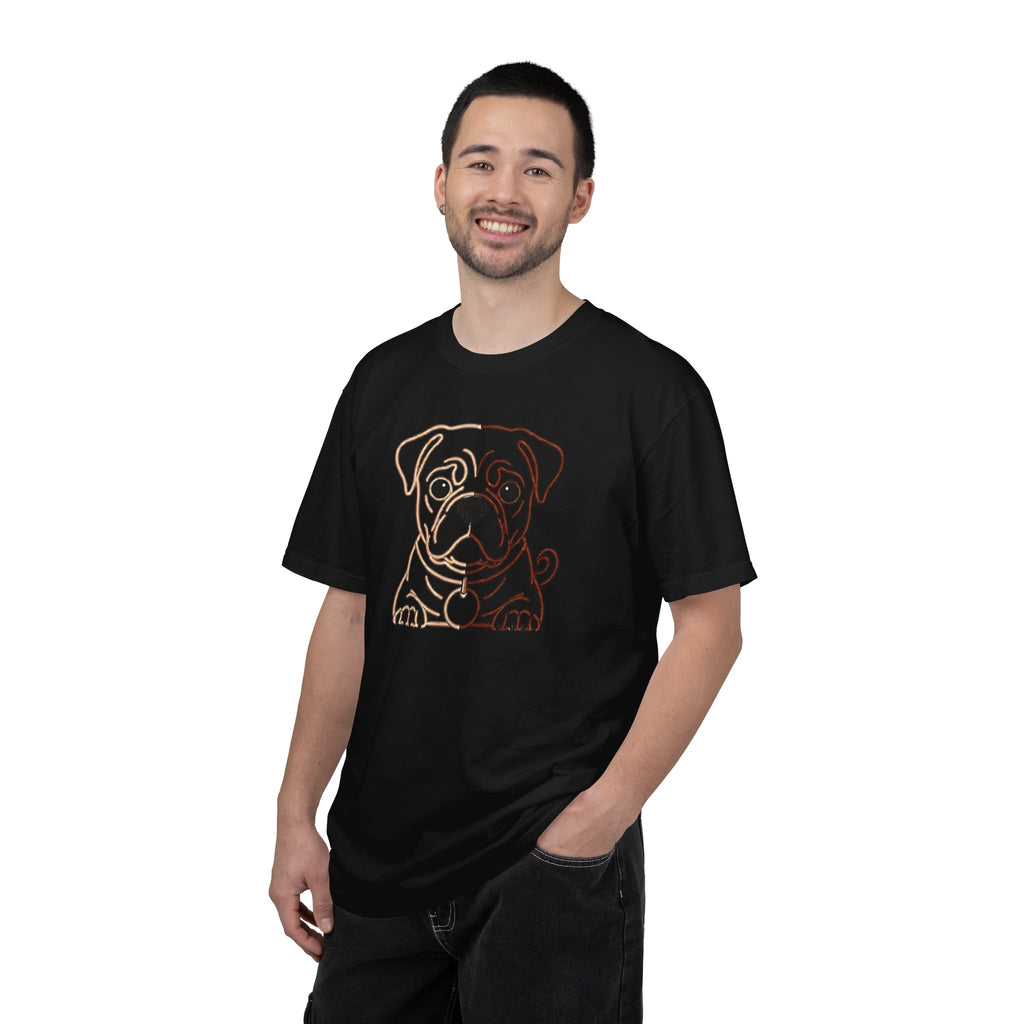 Bulldog Line Art T-Shirt – Cute Minimal Dog Graphic Tee