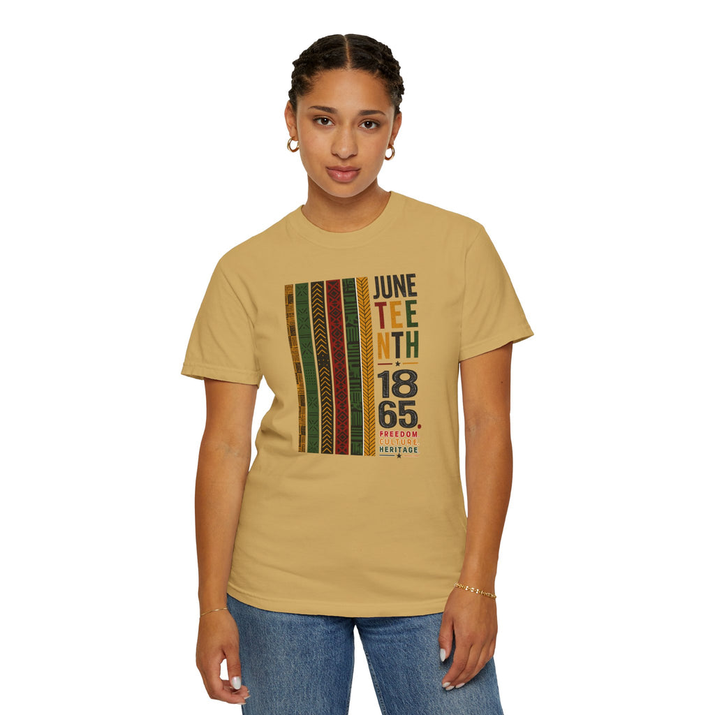 Juneteenth Heritage Stripes Tee