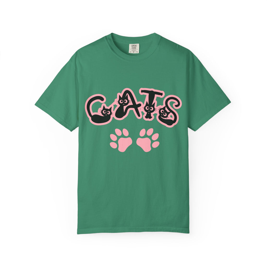 CATS Font Design Tee