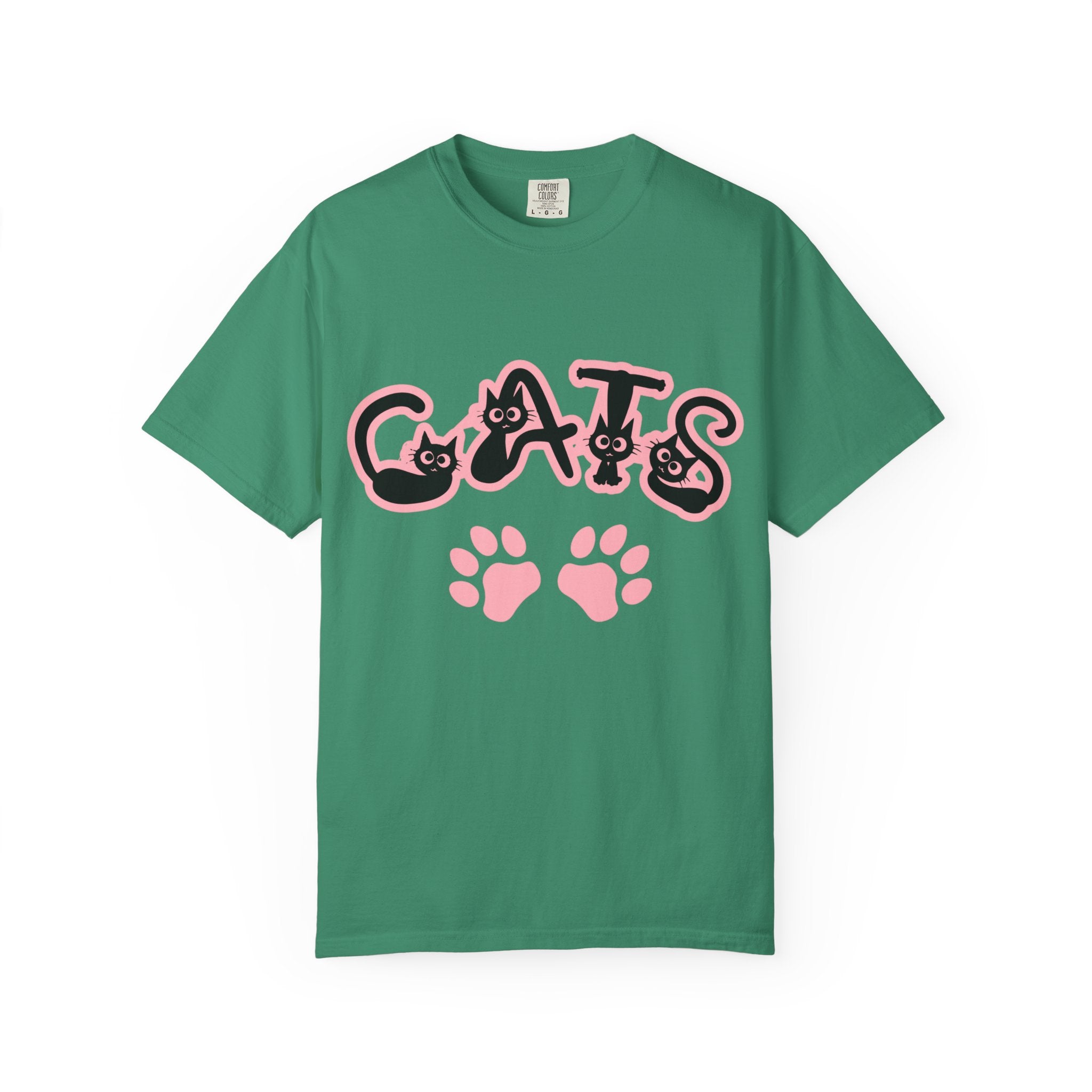 CATS Font Design Tee