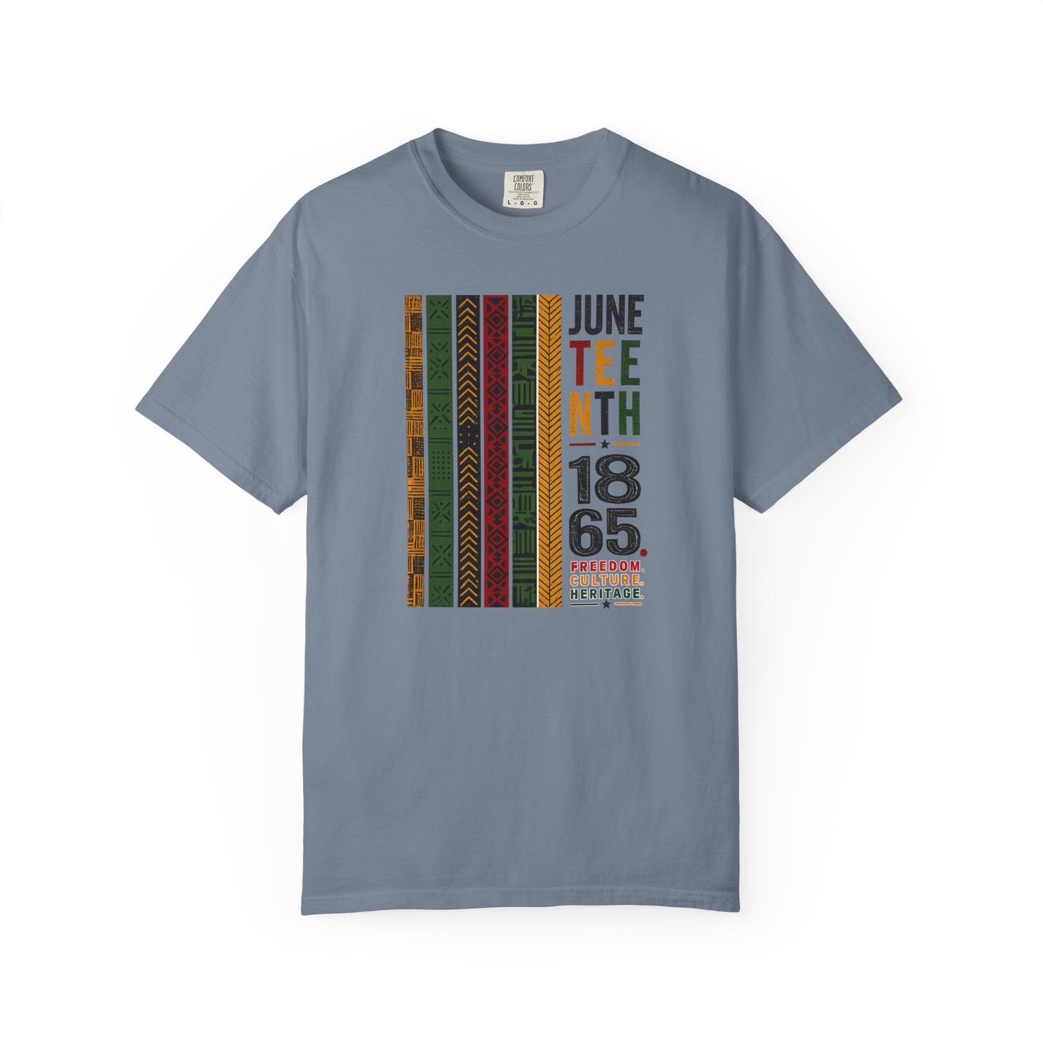 Juneteenth Heritage Stripes Tee