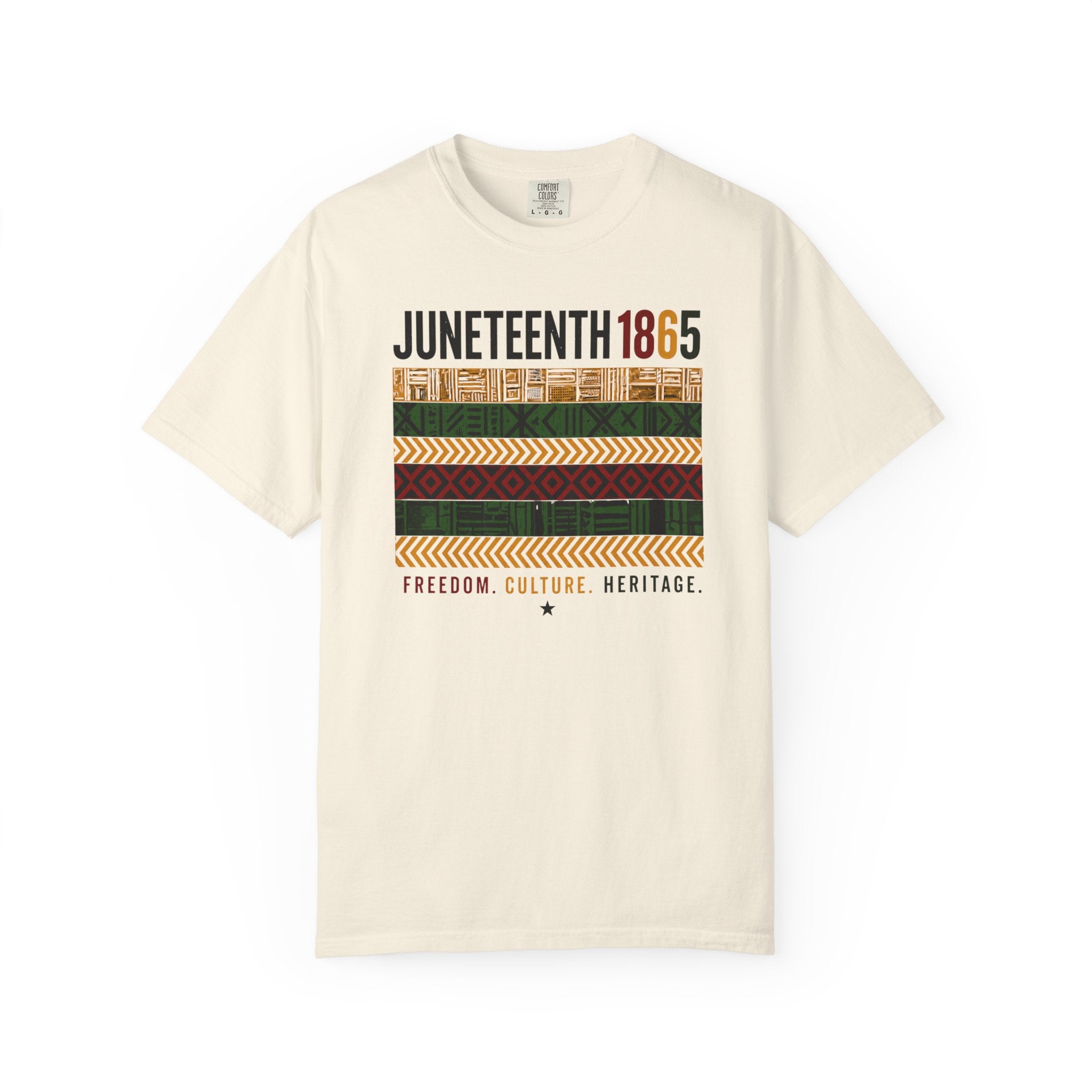 Juneteenth 1865 Graphic T-Shirt — Freedom, Culture & Heritage Tee
