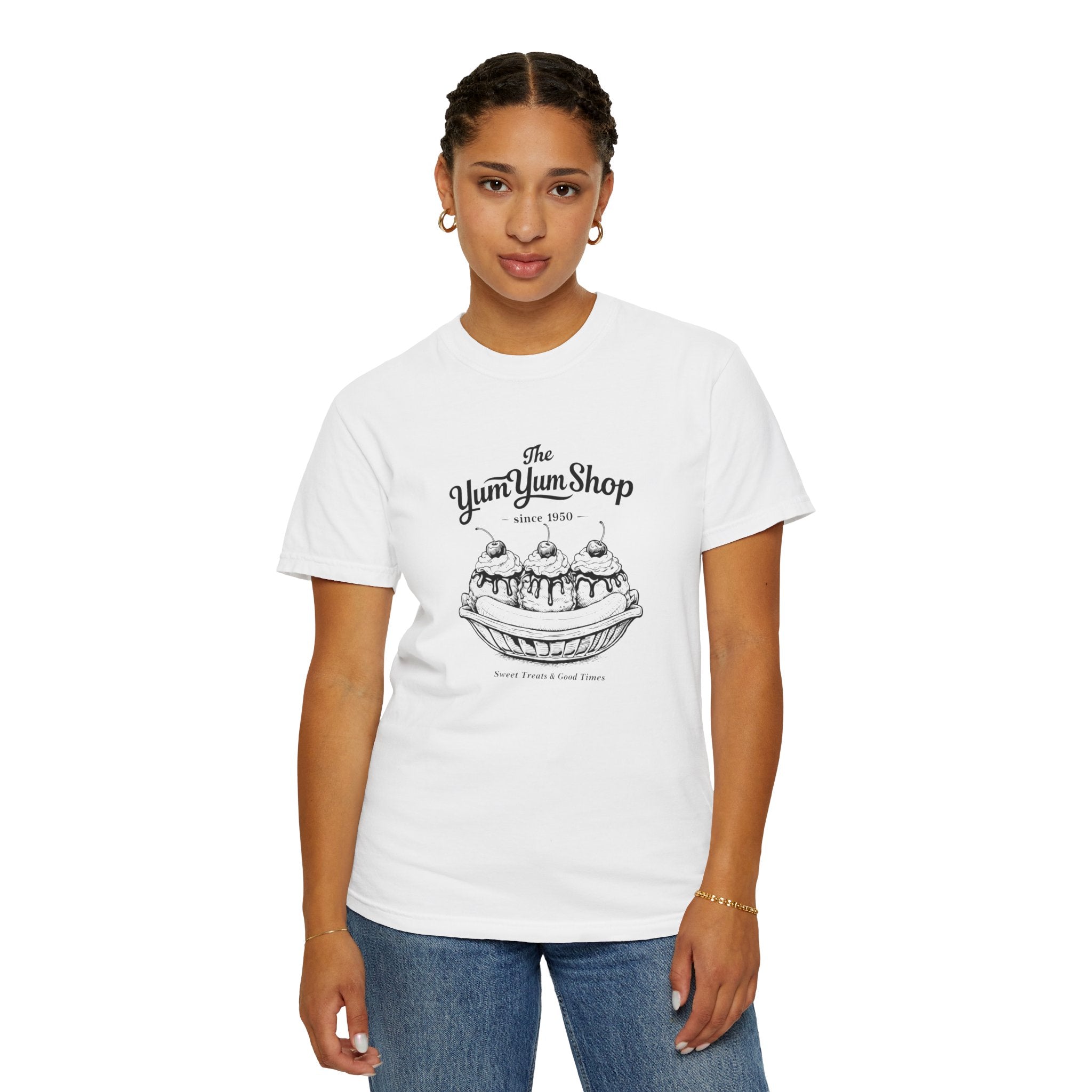 The Yum Yum Ice Cream Shop™️" Banana Split" Tee