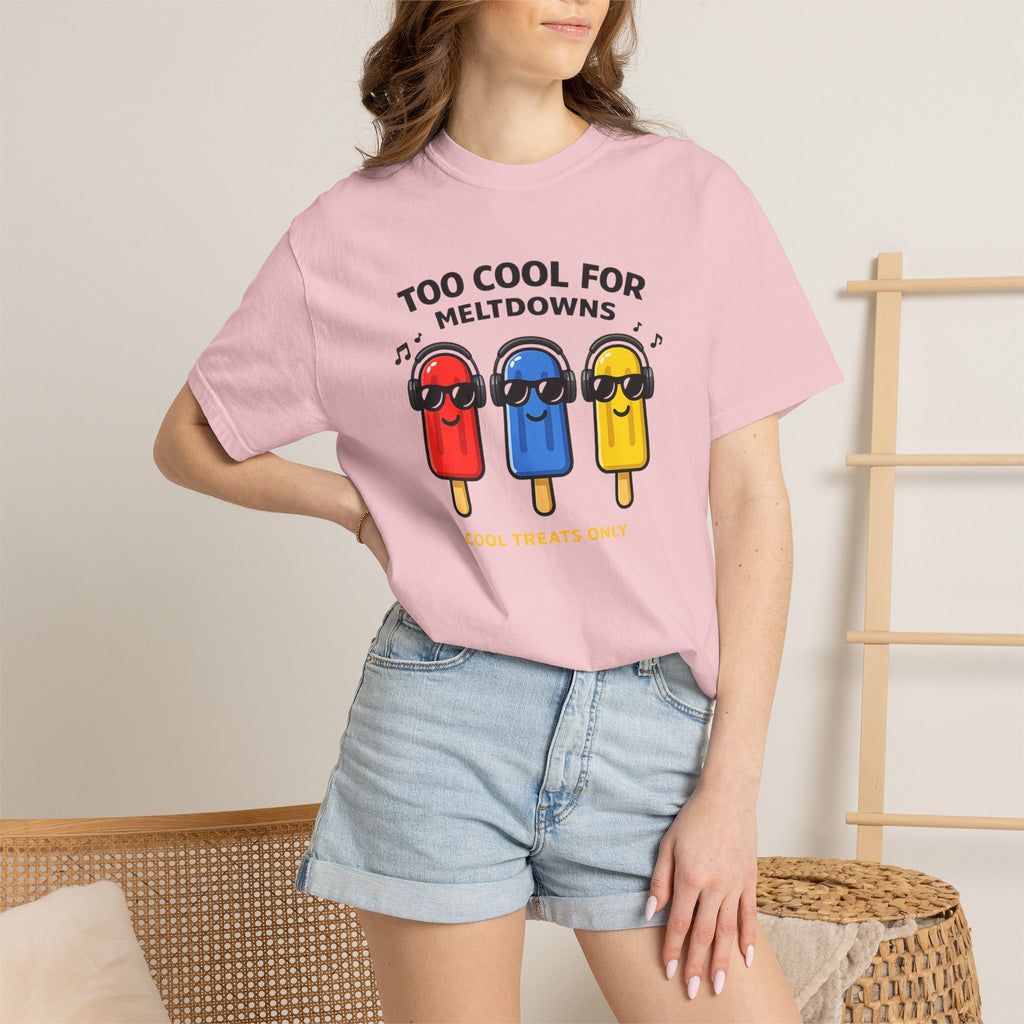 3 Popsicles:Too Cool For Meltdowns GraphicT-Shirt