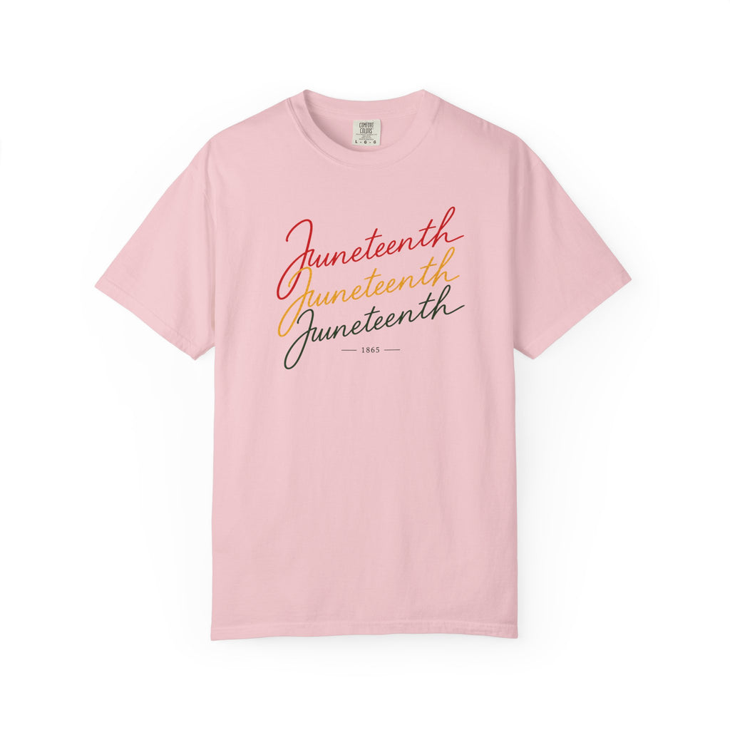 Juneteenth Script T-Shirt — Juneteenth Celebration Tee