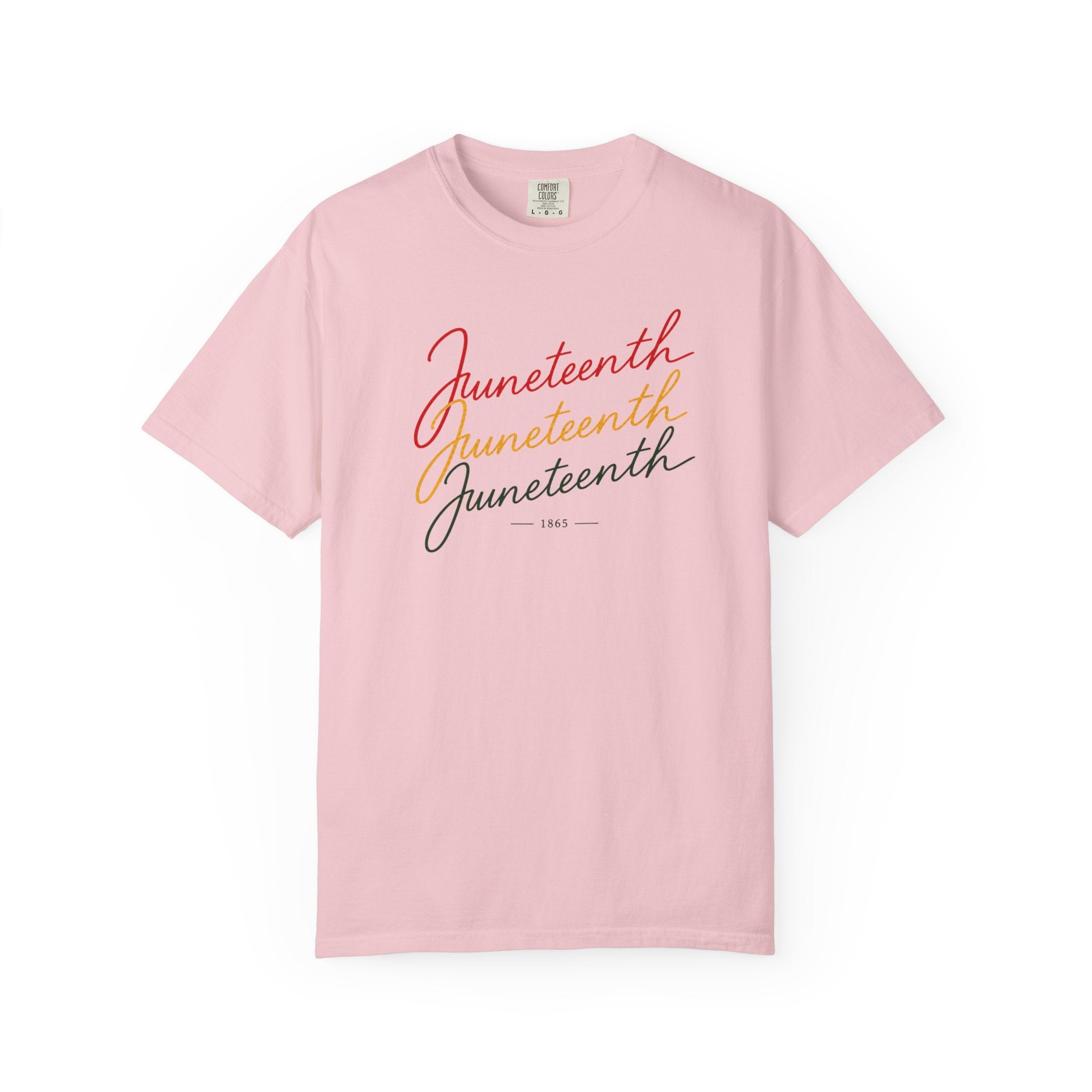 Juneteenth Script T-Shirt — Juneteenth Celebration Tee