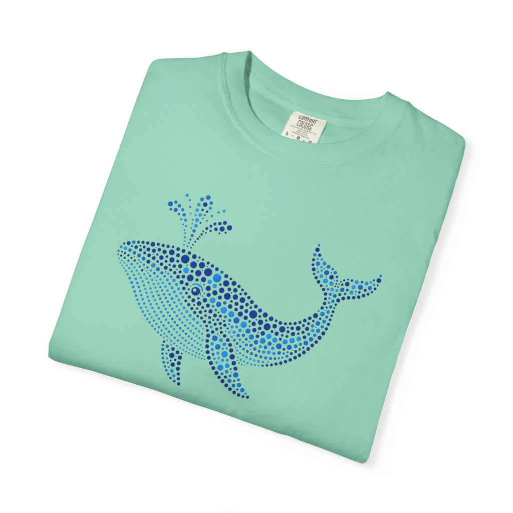Blue Horizon Whale™ | Coastal Summer Graphic Tee