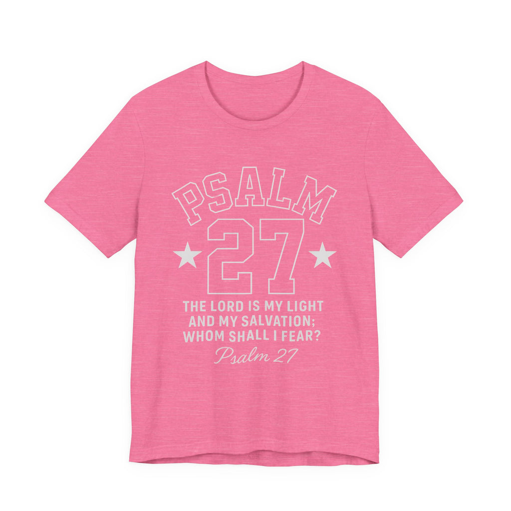 PSALM 27 Black Sporty Tee