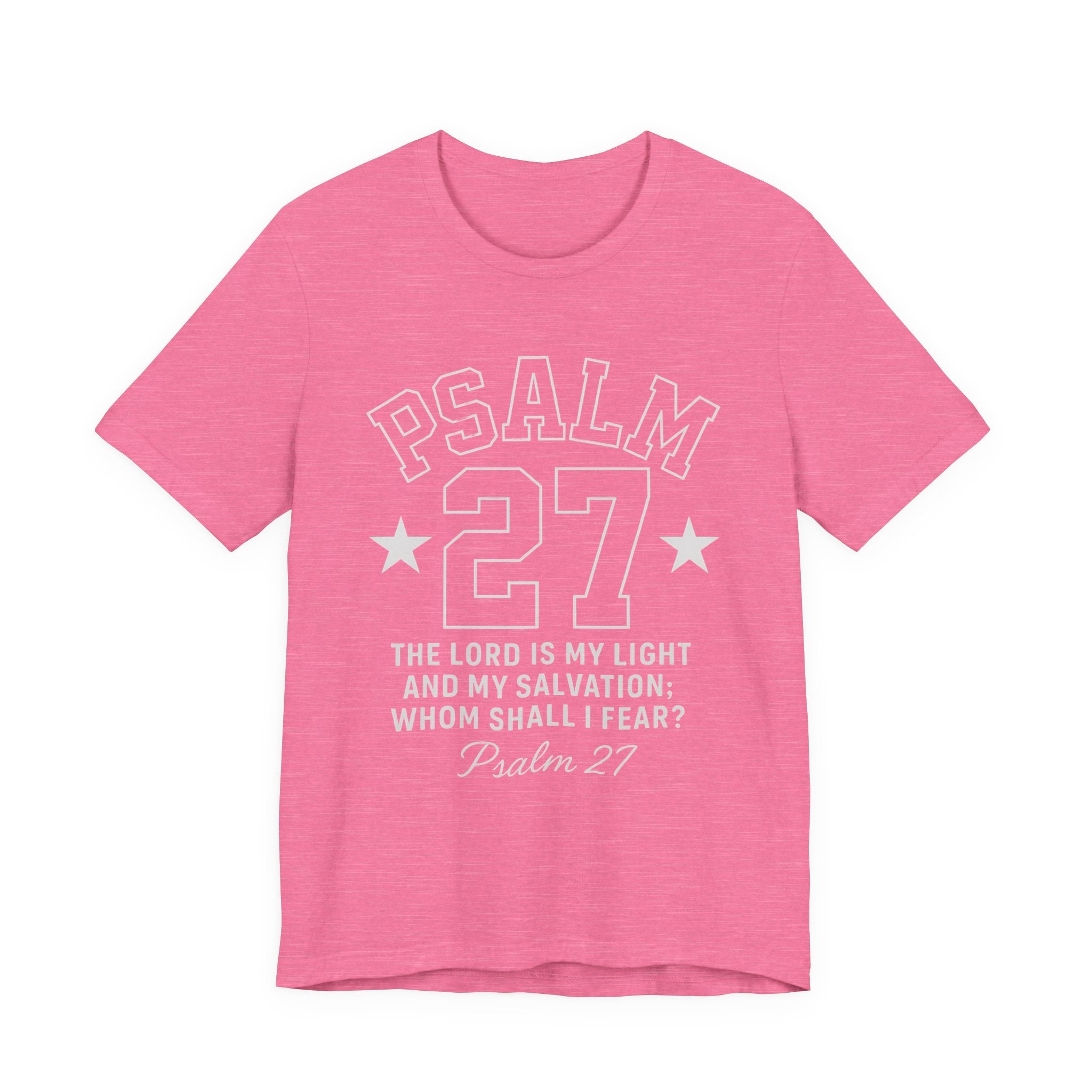 PSALM 27 Black Sporty Tee