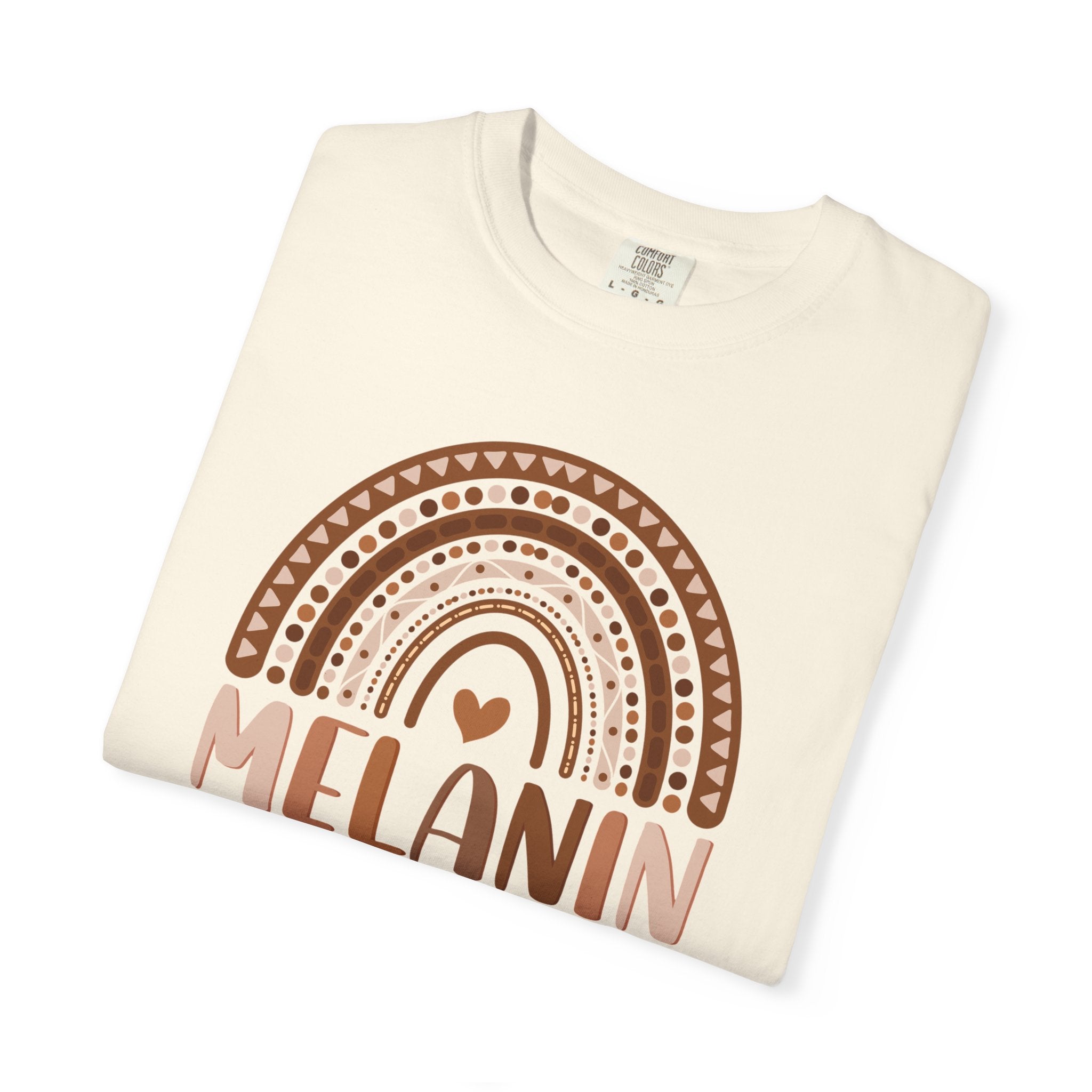 Melanin Glow Rainbow Tee