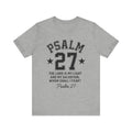 Psalm 27 White Sporty Tee