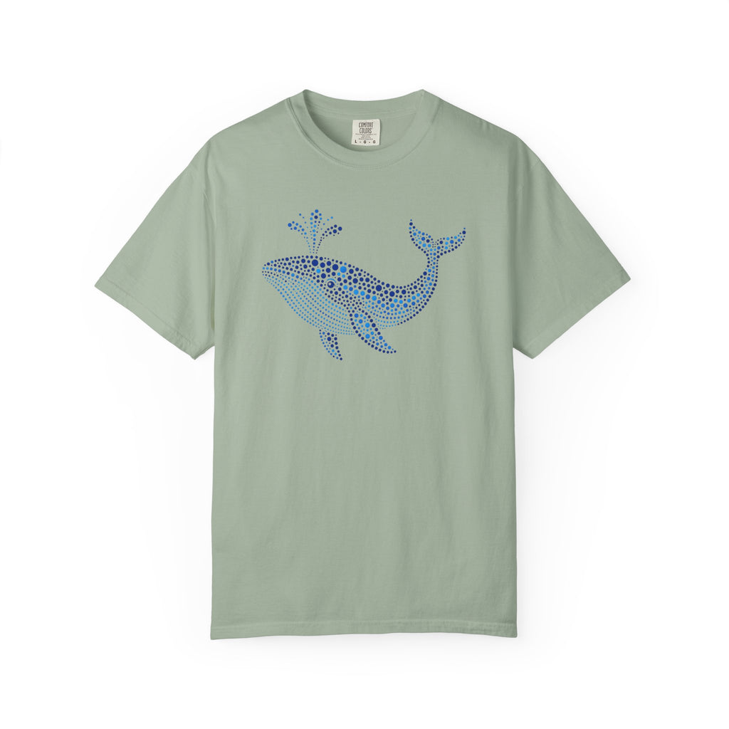 Blue Horizon Whale™ | Coastal Summer Graphic Tee