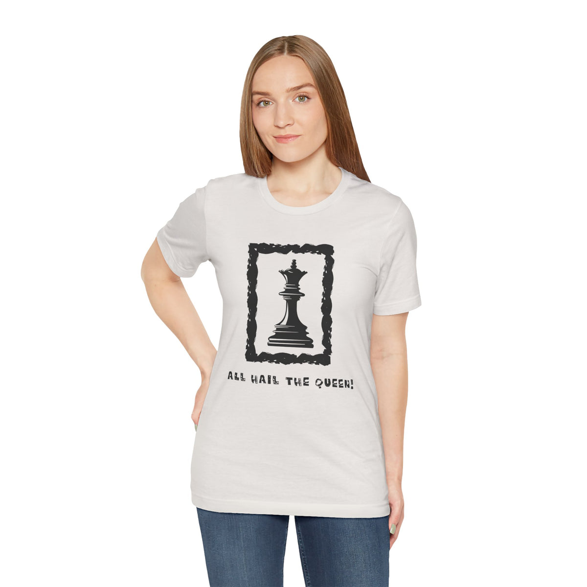 Chess Queen-Unisex Tee - All Hail the Queen is Here