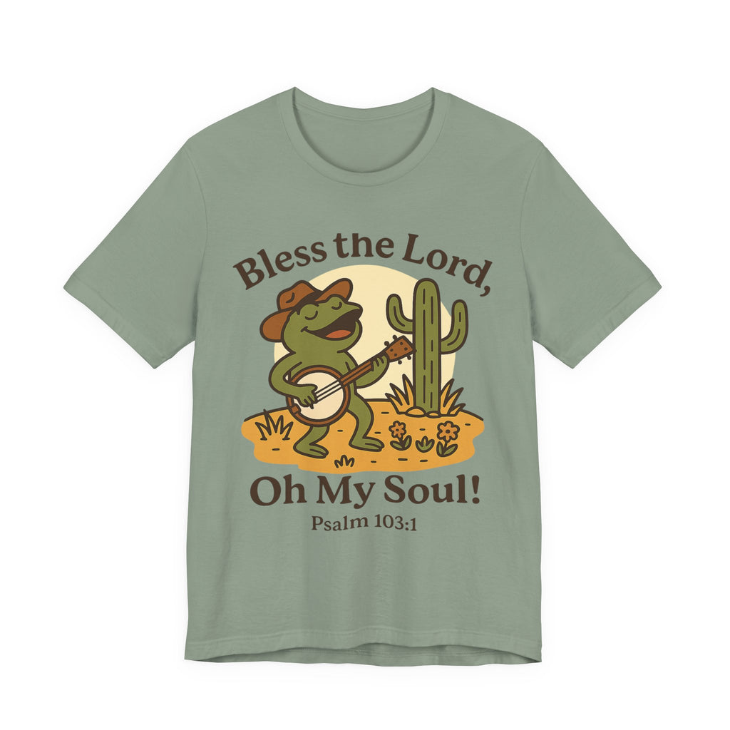 Frog: Bless the Lord Oh My Soul Tee