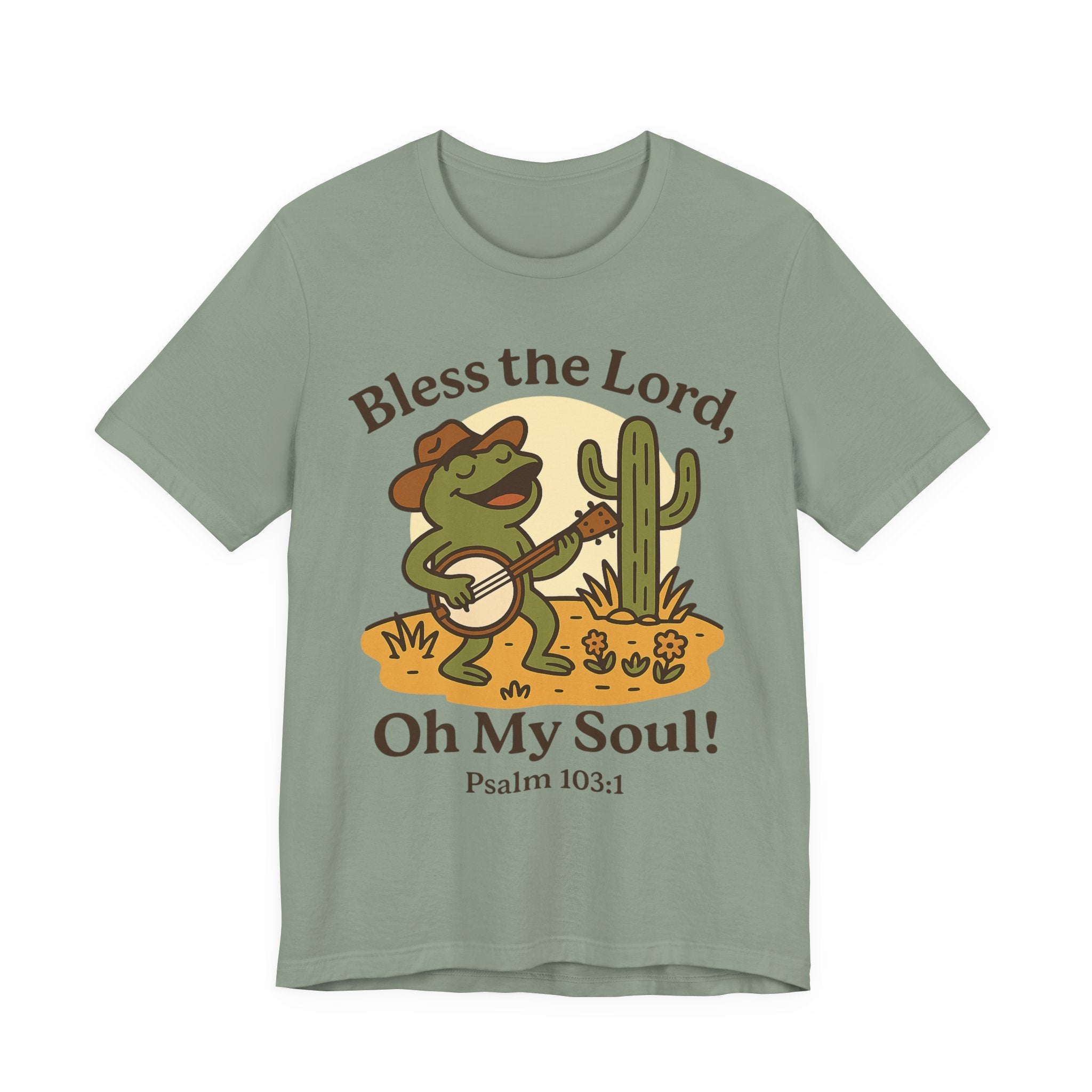 Frog: Bless the Lord Oh My Soul Tee