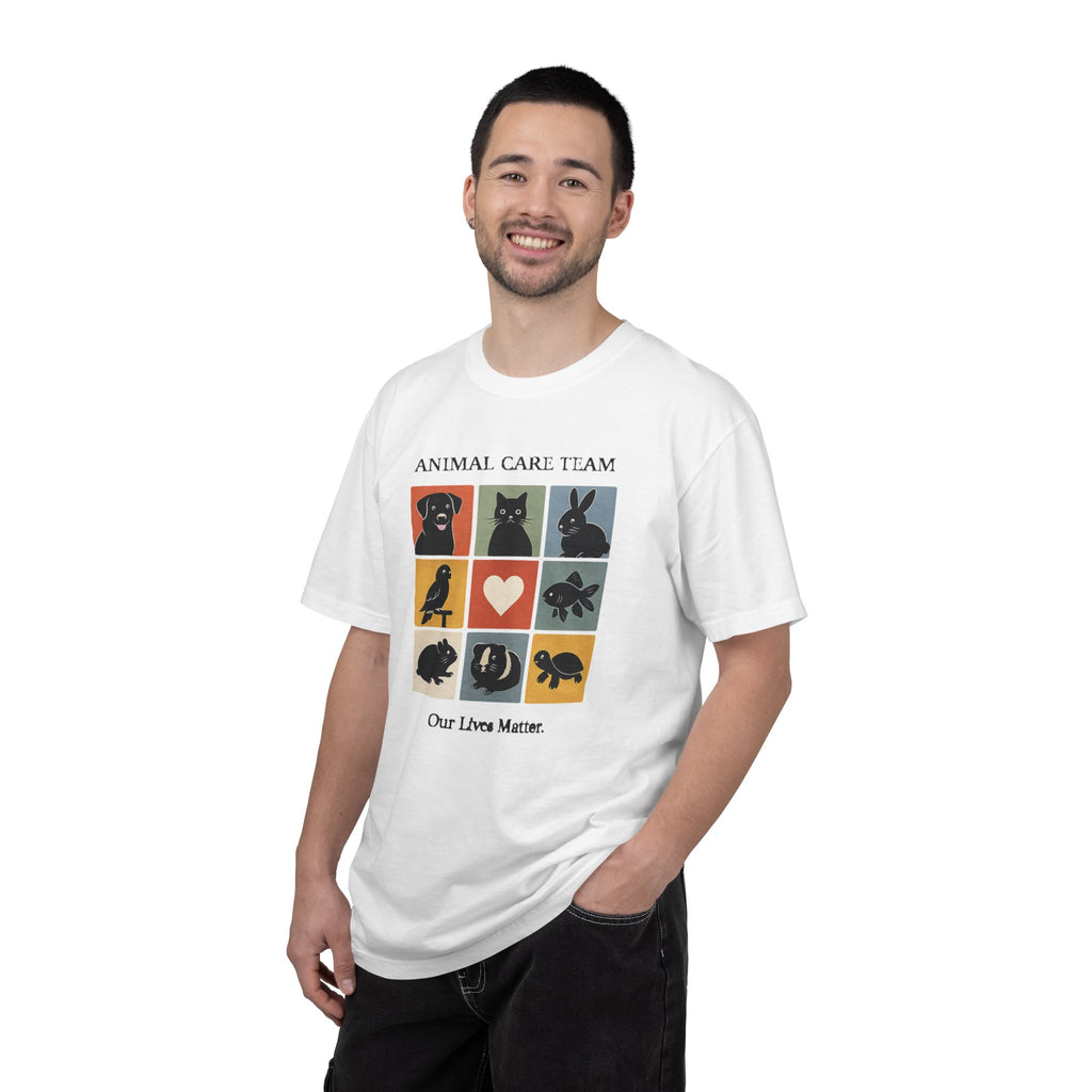 Animal Care Team T-Shirt — 'Our Lives Matter' Pet Rescue Tee