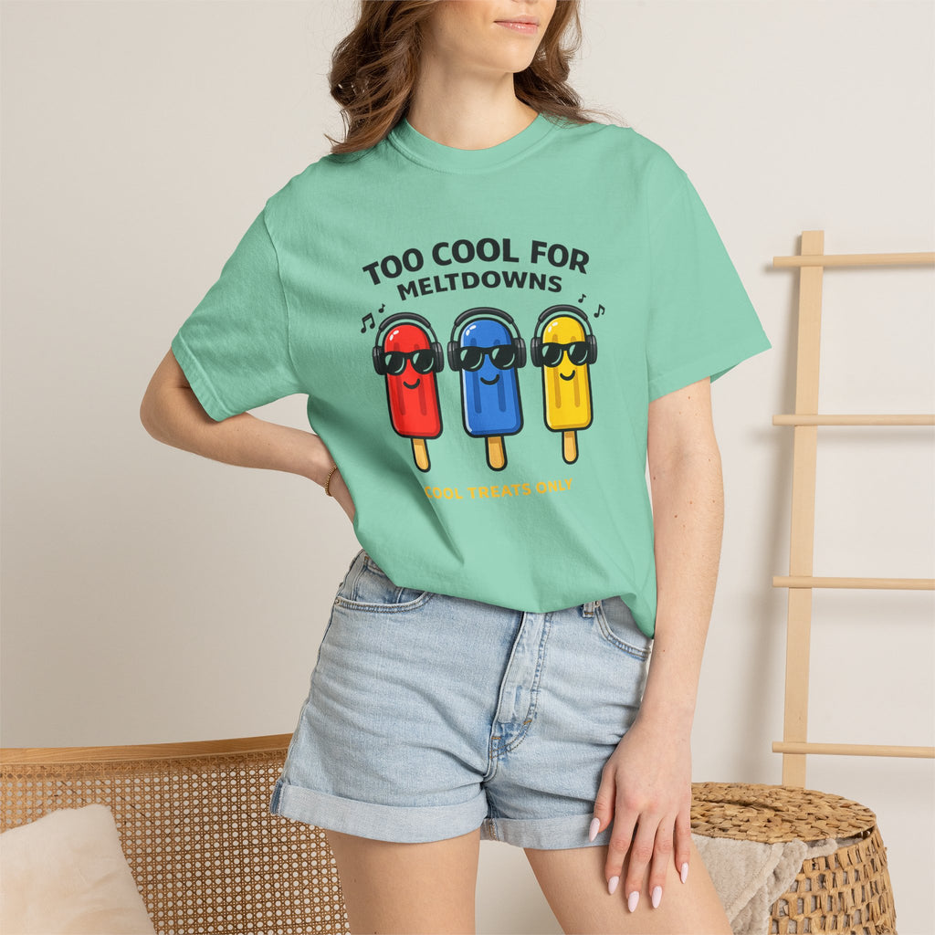 3 Popsicles:Too Cool For Meltdowns GraphicT-Shirt