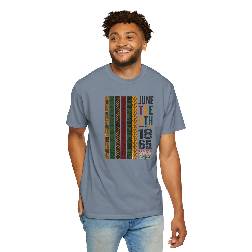 Juneteenth Heritage Stripes Tee