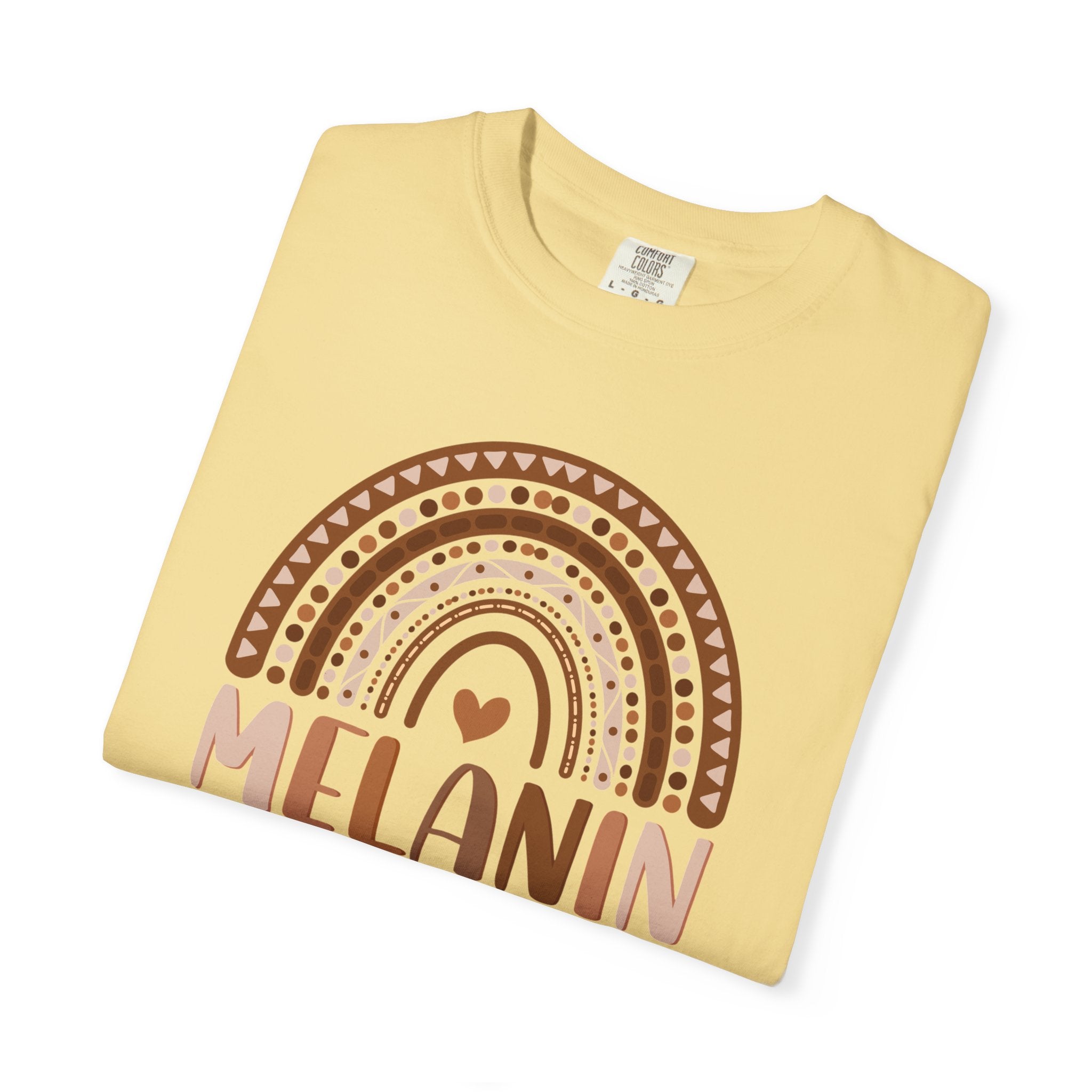 Melanin Glow Rainbow Tee