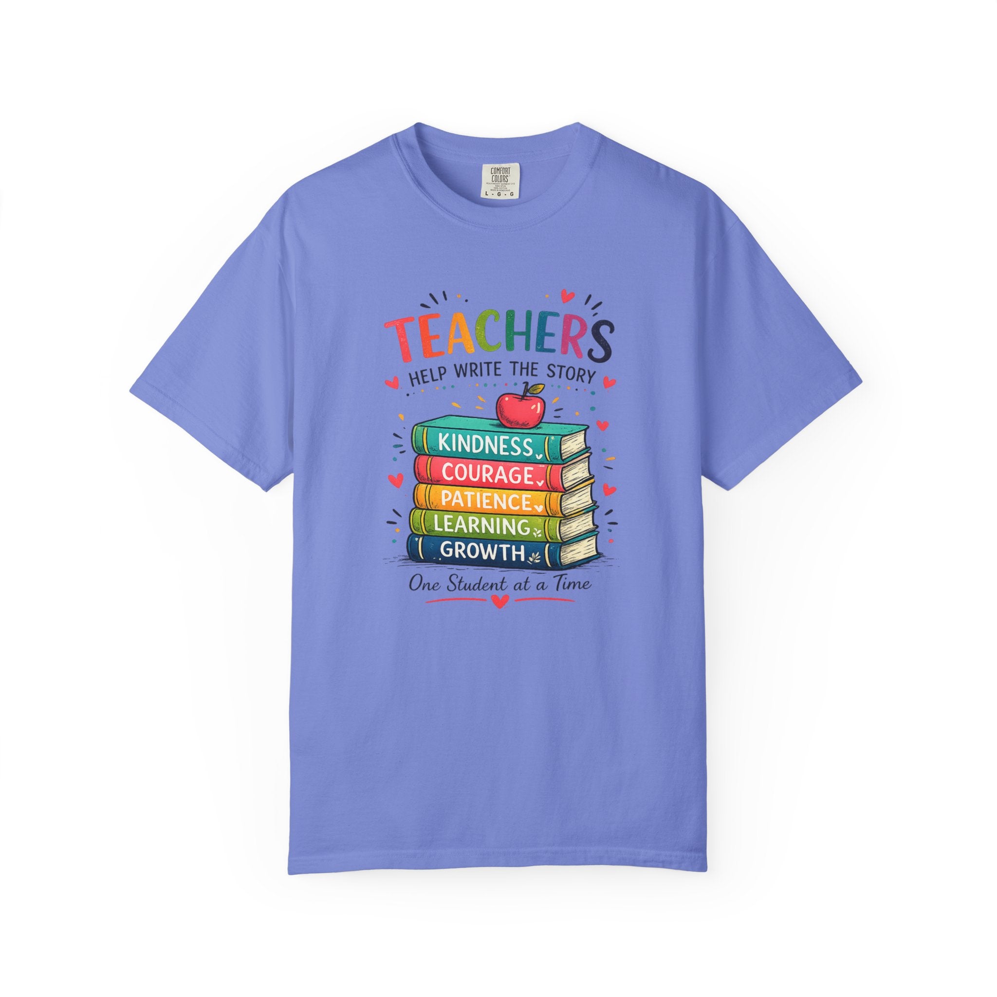 Teachers Help Write the Story Personalized Teacher T-Shirt™ | Custom Name Back | Premium Teacher Gift