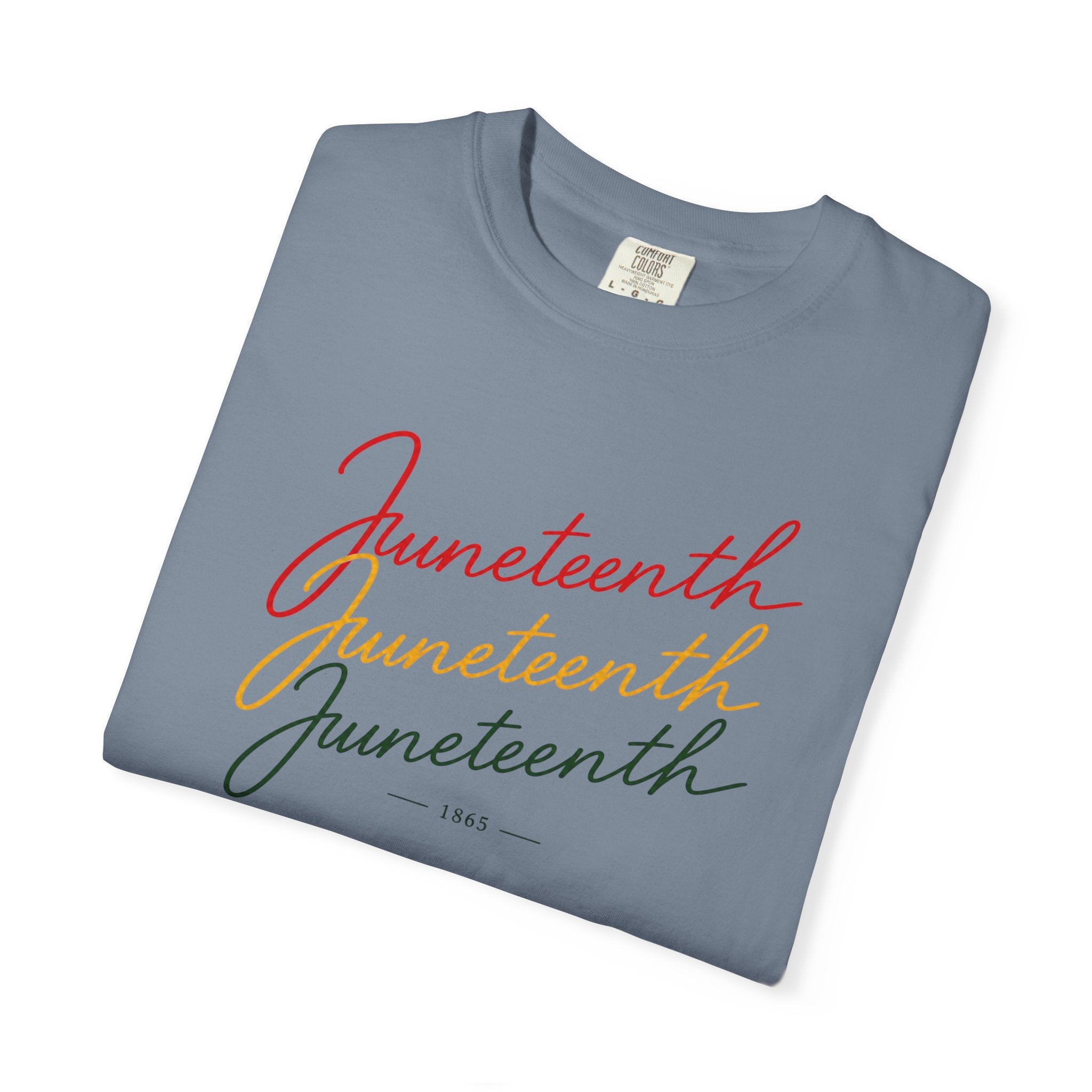 Juneteenth Script T-Shirt — Juneteenth Celebration Tee