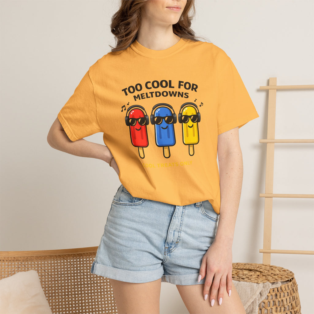 3 Popsicles:Too Cool For Meltdowns GraphicT-Shirt
