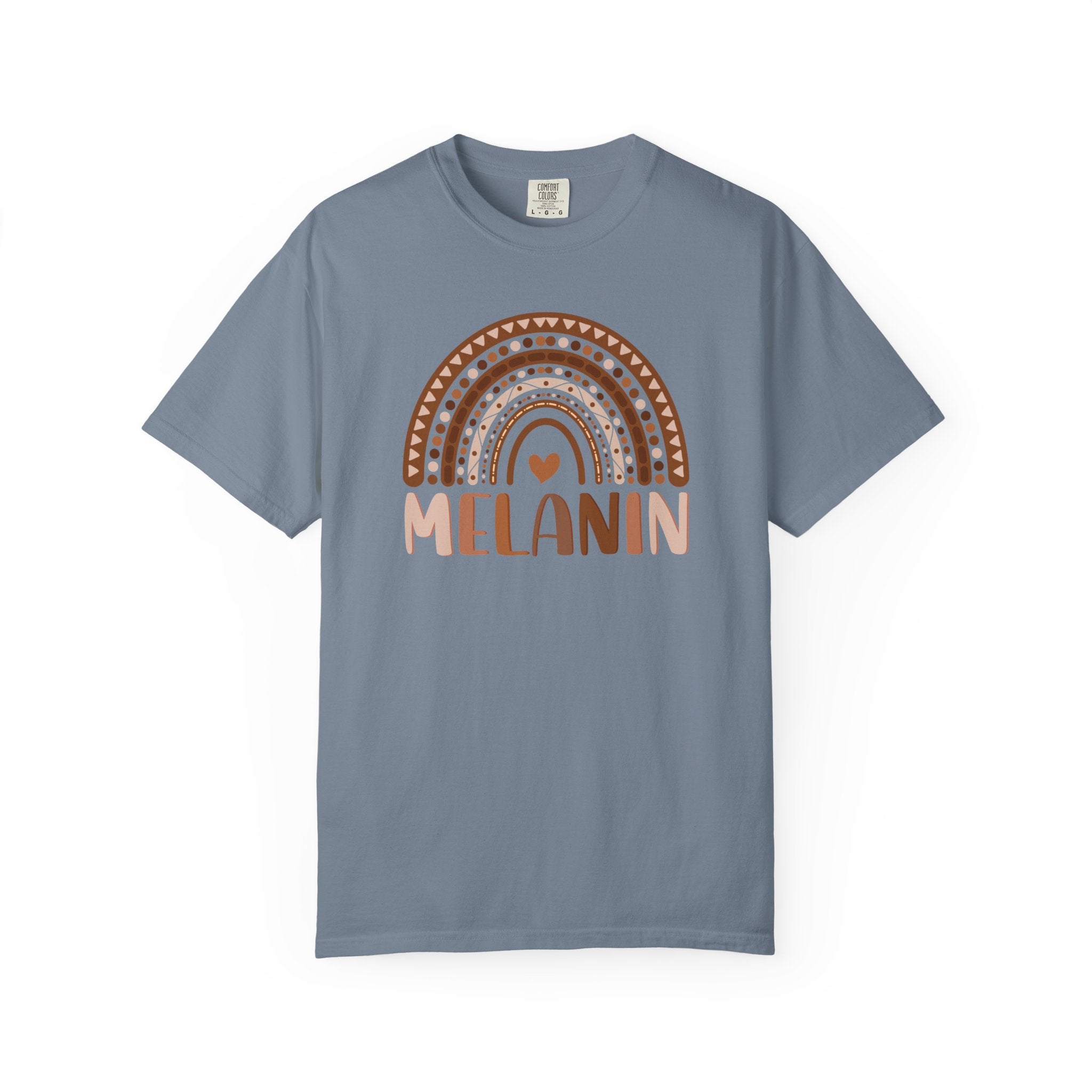 Melanin Glow Rainbow Tee