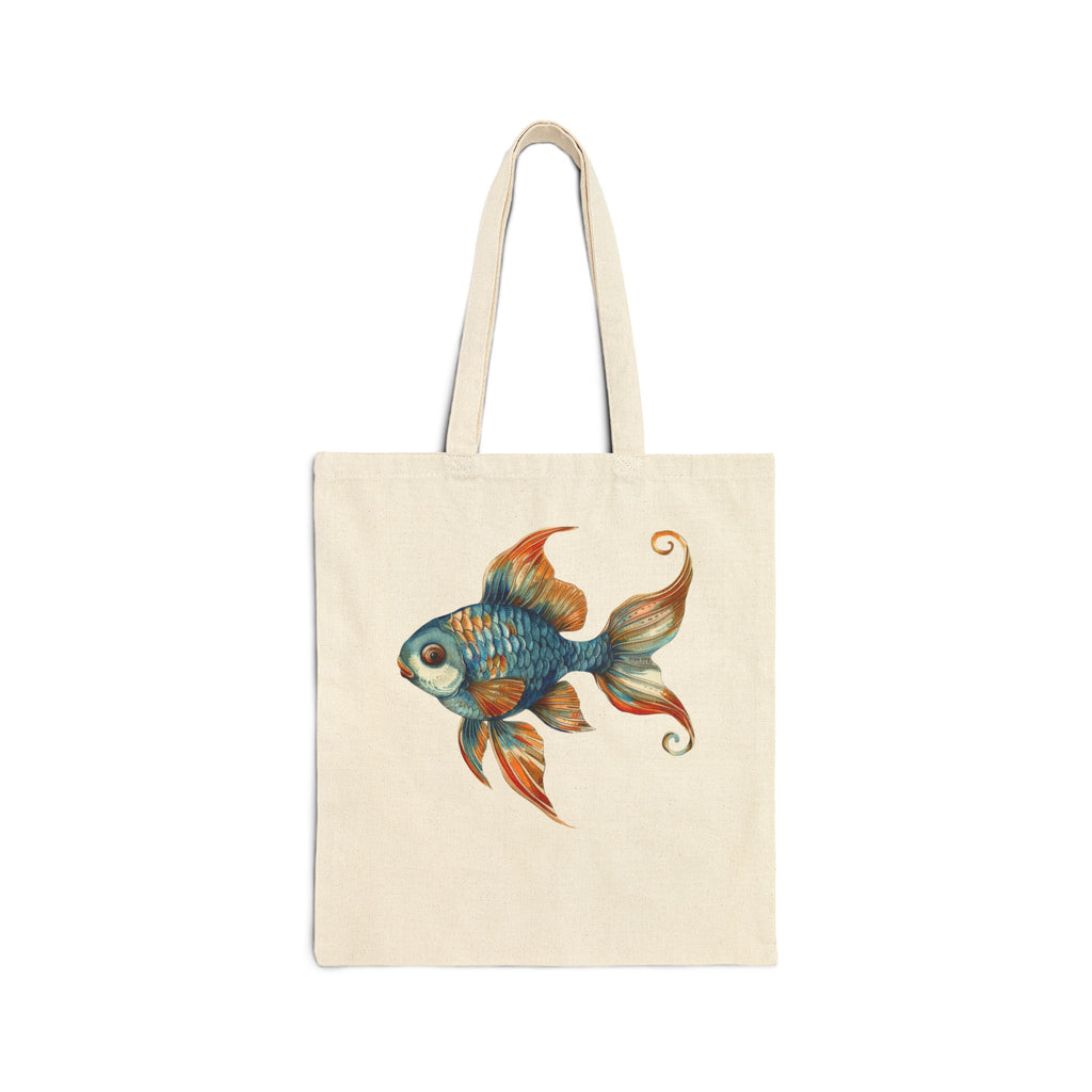 Artistic Ocean Fish Tote