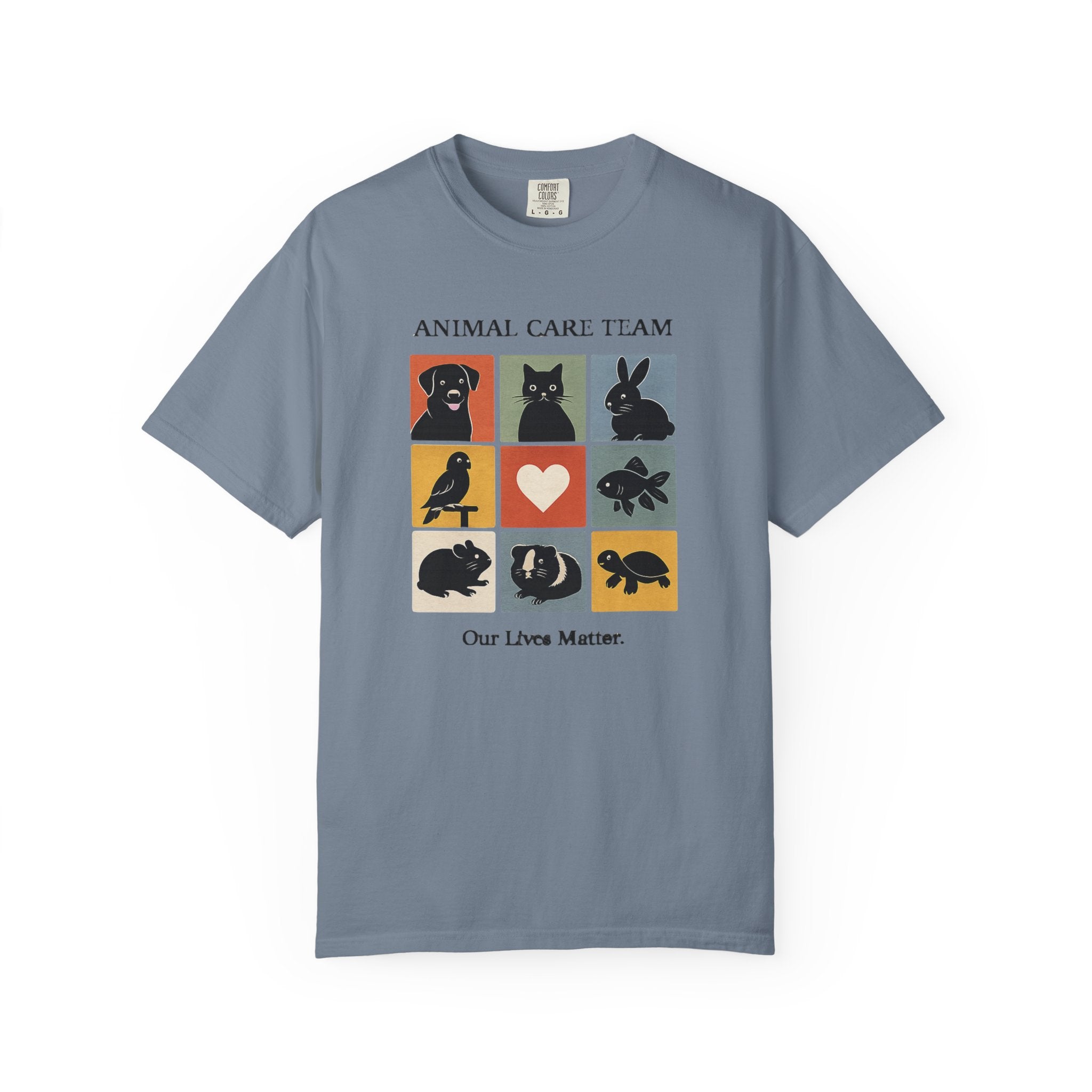 Animal Care Team T-Shirt — 'Our Lives Matter' Pet Rescue Tee