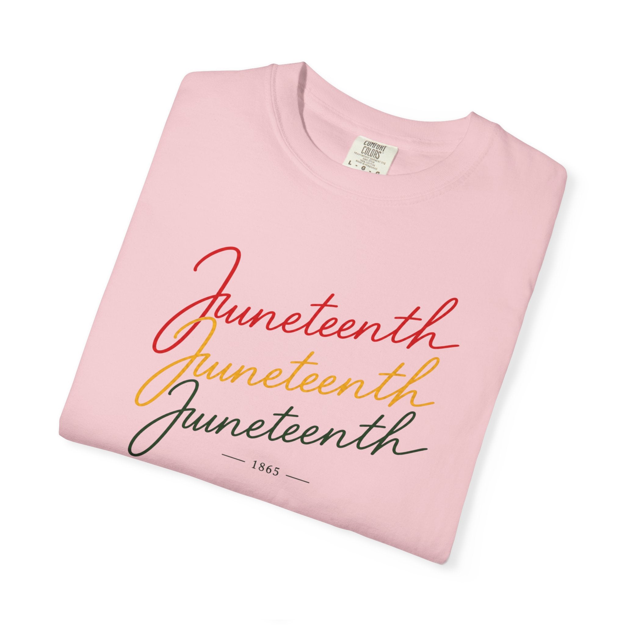 Juneteenth Script T-Shirt — Juneteenth Celebration Tee