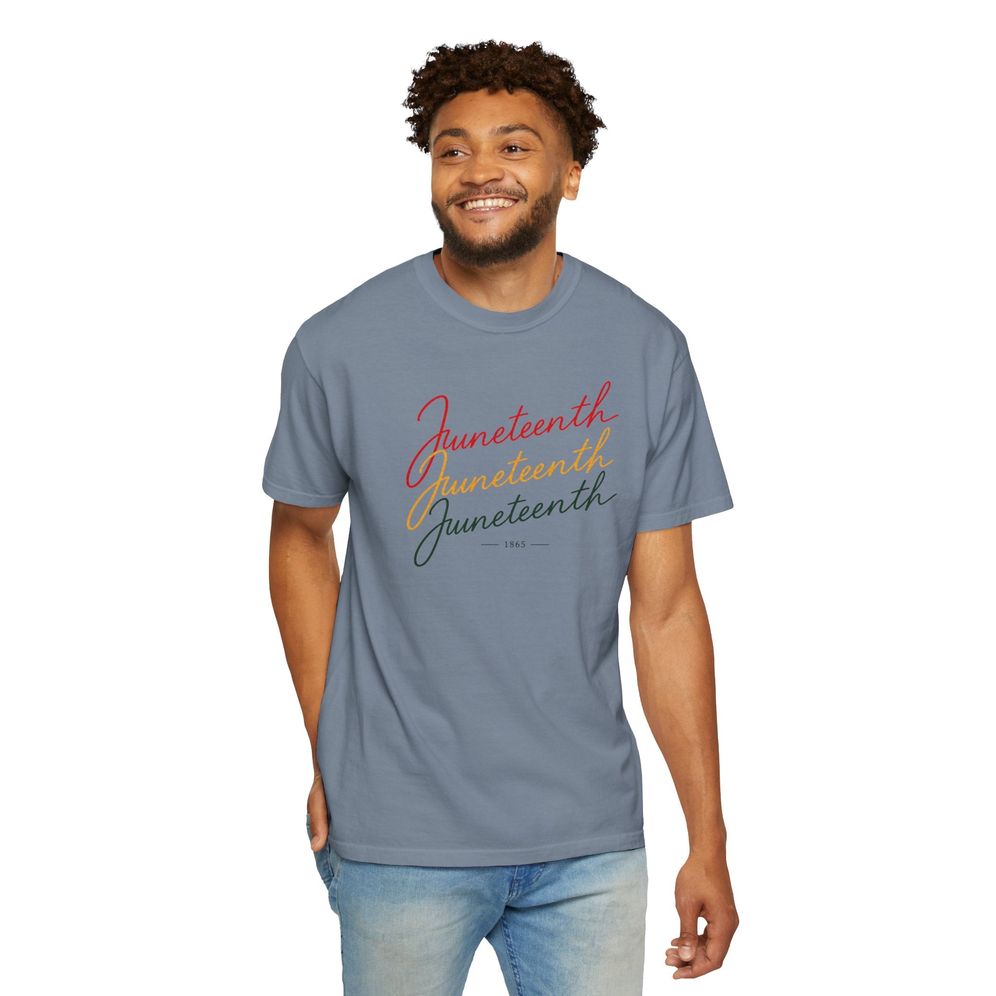 Juneteenth Script T-Shirt — Juneteenth Celebration Tee