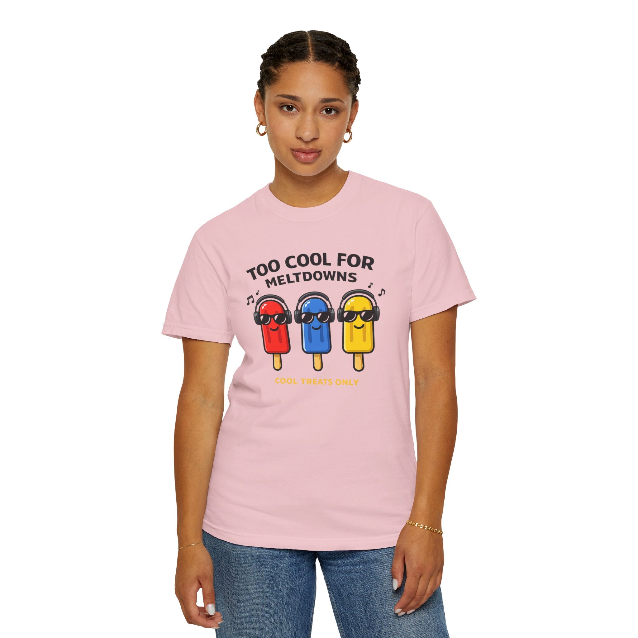 3 Popsicles:Too Cool For Meltdowns GraphicT-Shirt