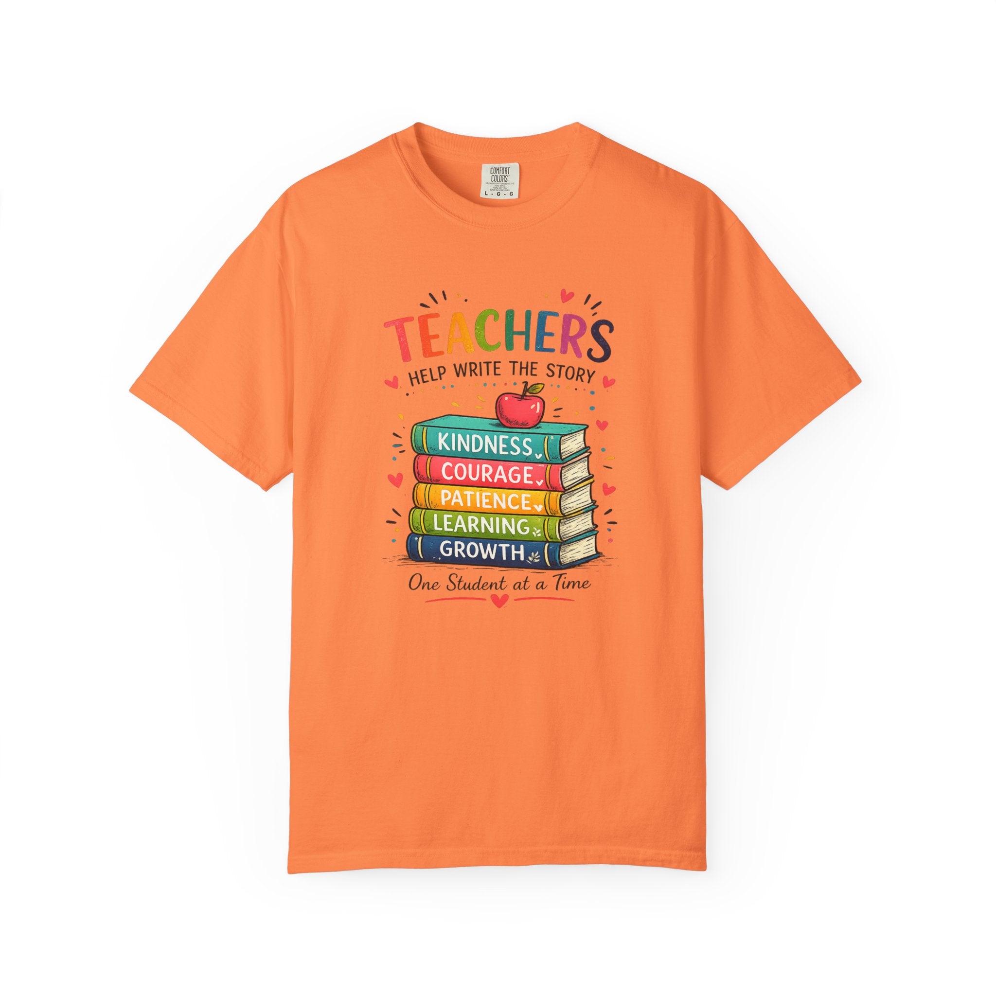 Teachers Help Write the Story Personalized Teacher T-Shirt™ | Custom Name Back | Premium Teacher Gift