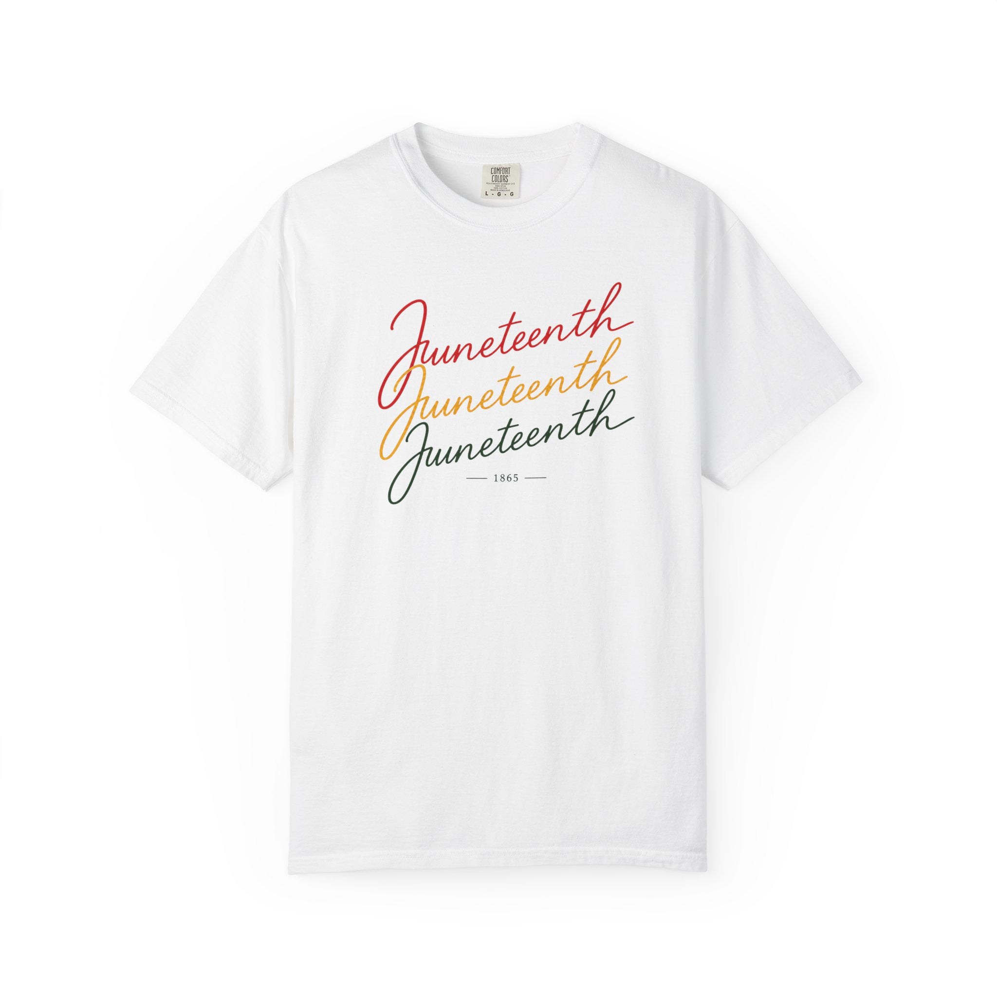 Juneteenth Script T-Shirt — Juneteenth Celebration Tee