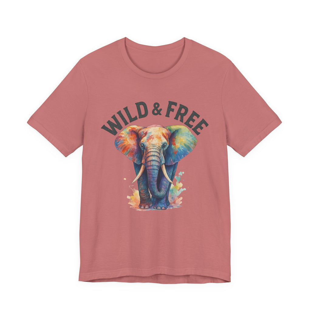 Wild & Free Elephant Tee