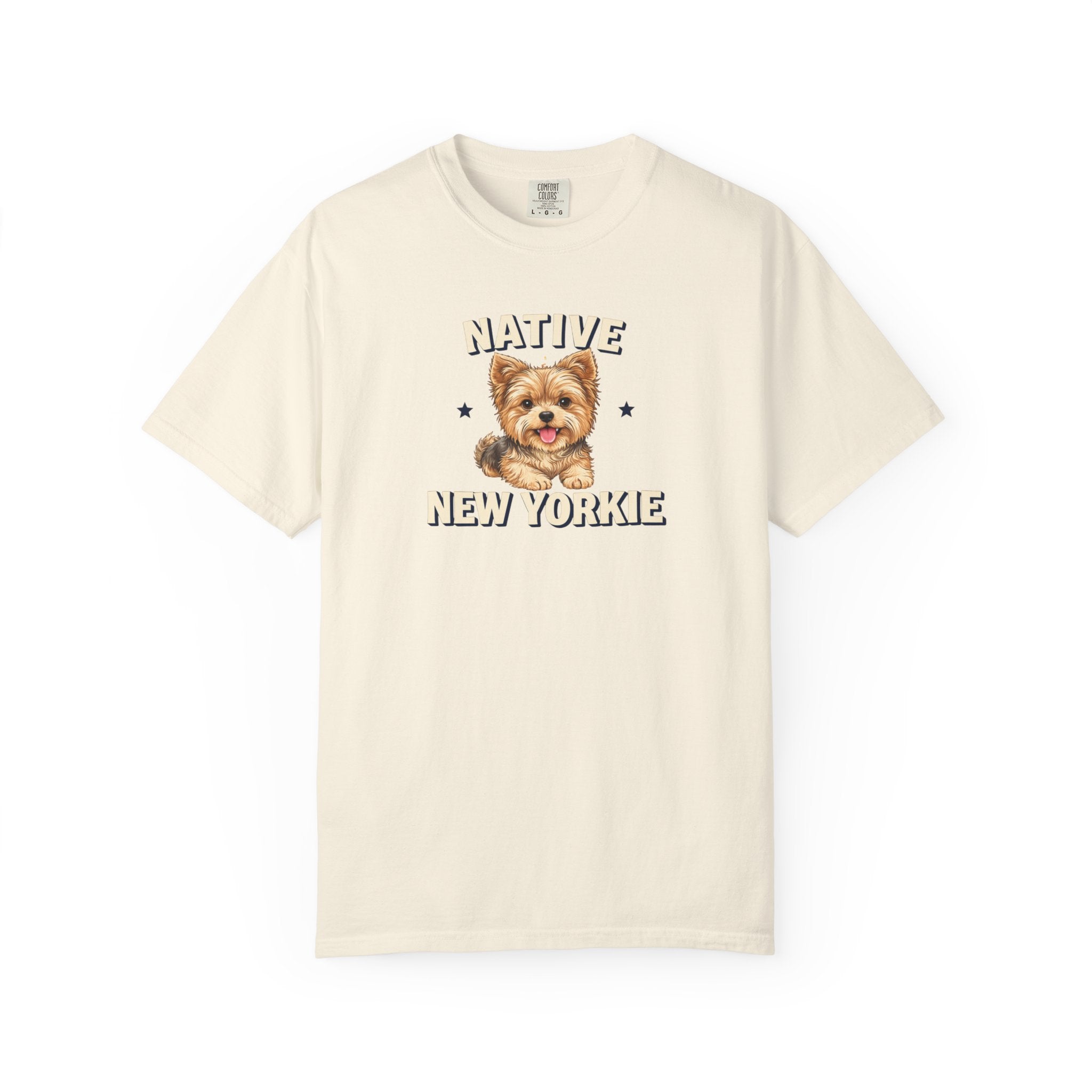 Native New Yorkie T-Shirt — Yorkie Mom/Dad NYC Dog Lover Tee