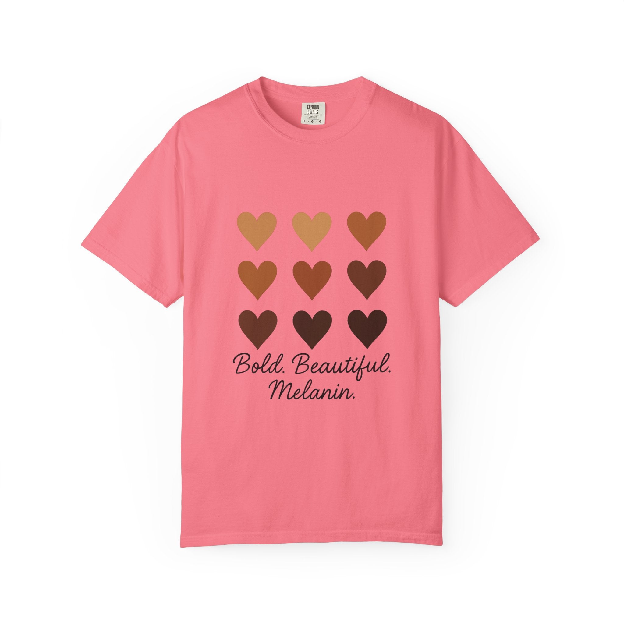 Melanin Spectrum T-Shirt - Black is Beautiful in Many Shades