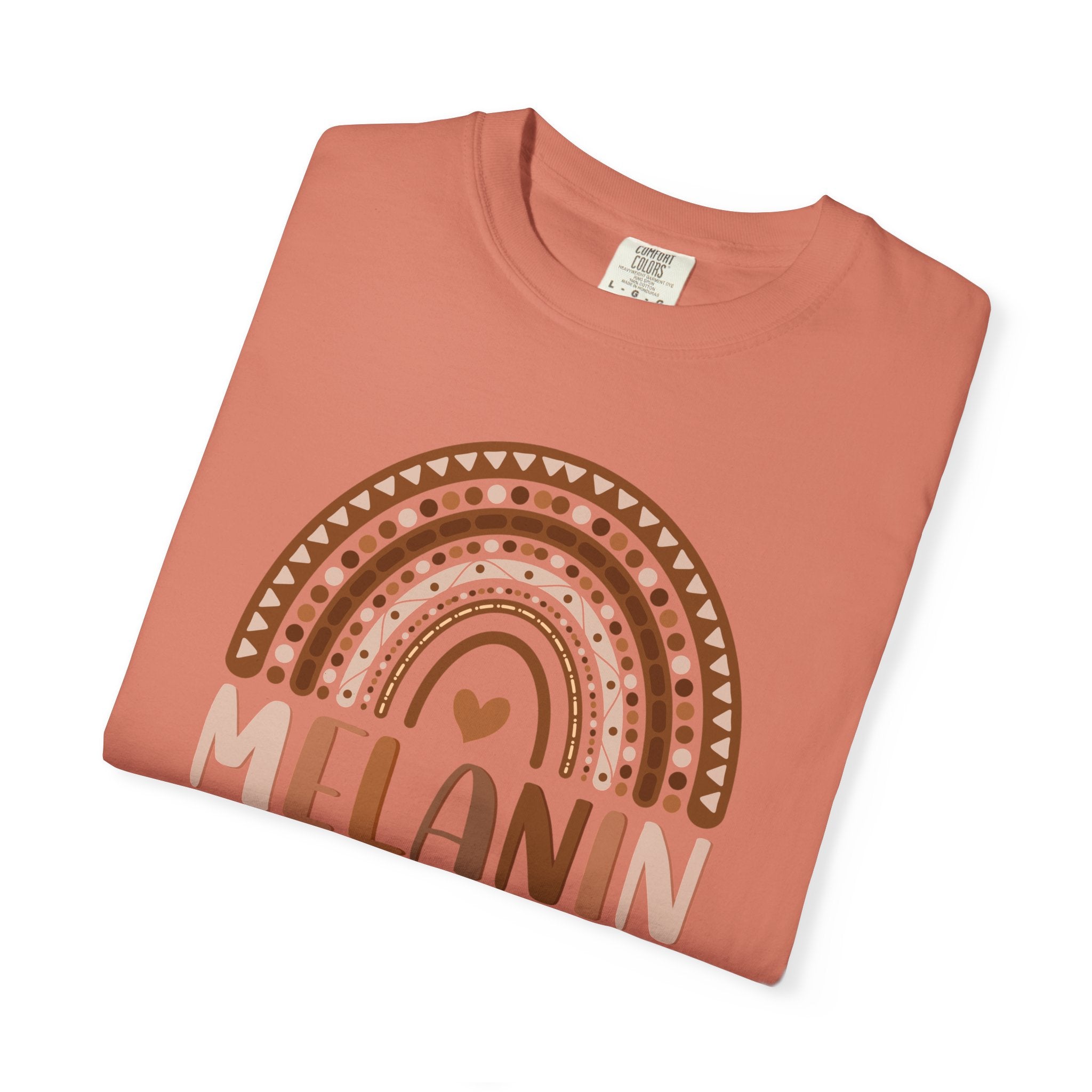 Melanin Glow Rainbow Tee