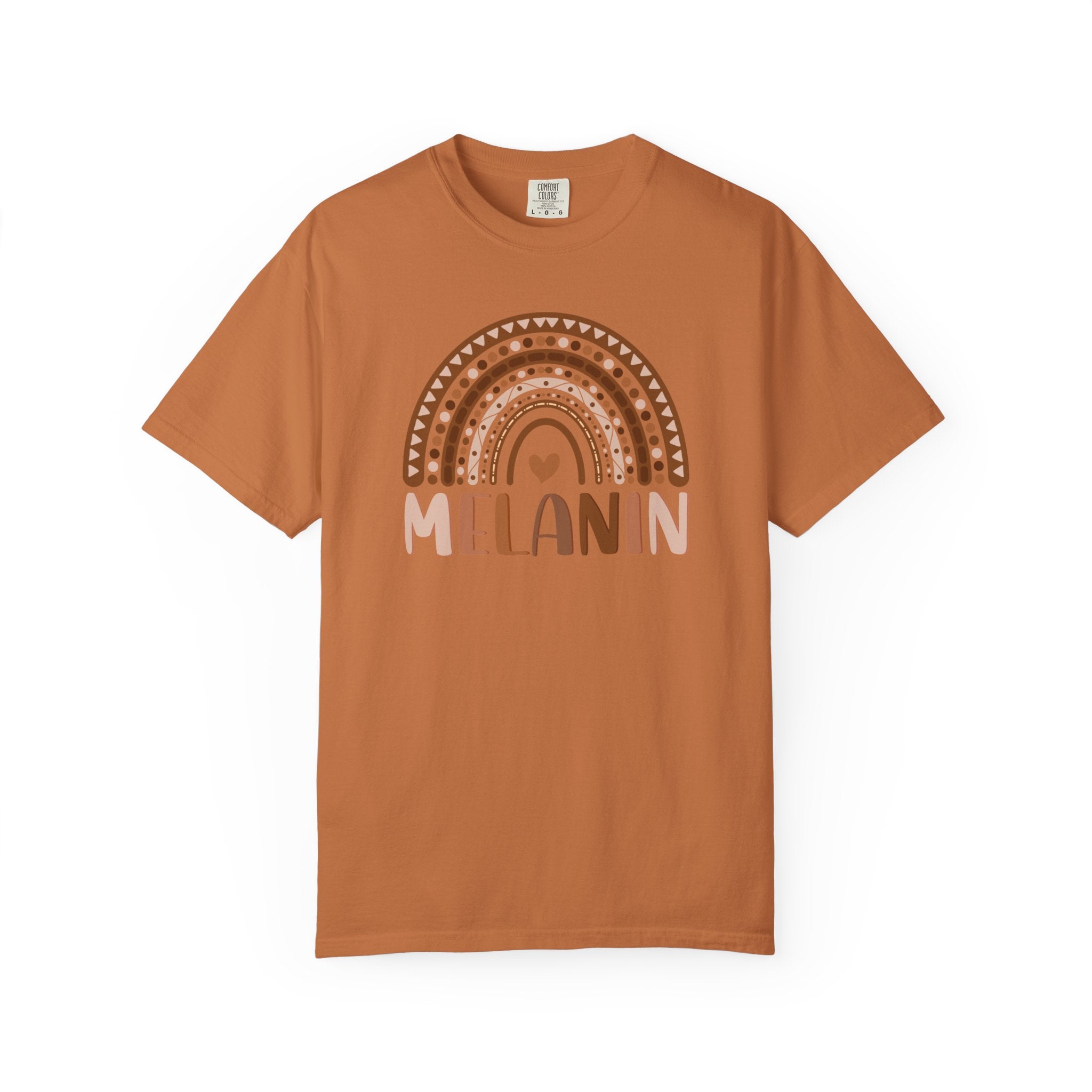 Melanin Glow Rainbow Tee